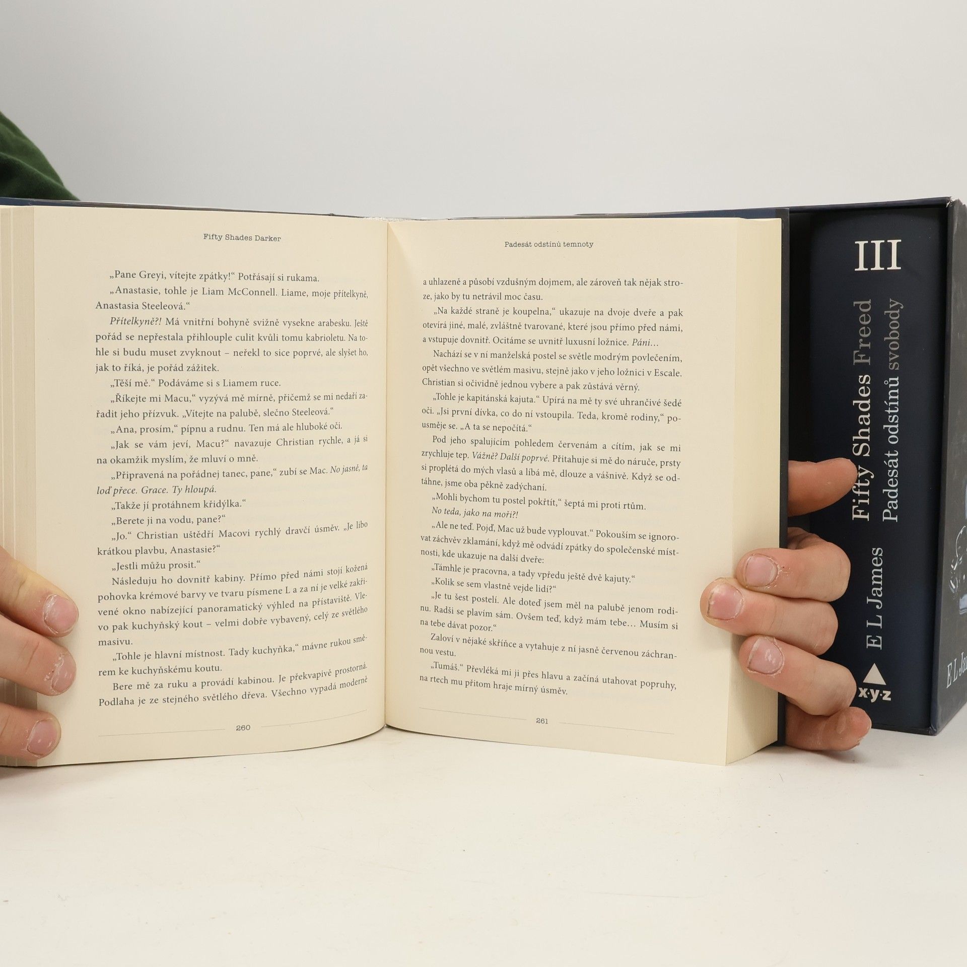 E. L. James Fifty Shades Trilogie 1-3