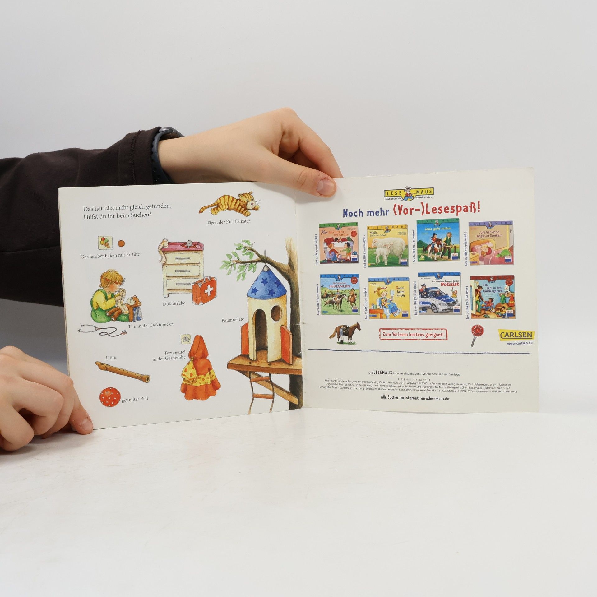 Susa Hämmerle Lesemaus - 29: Ella geht in den Kindergarten