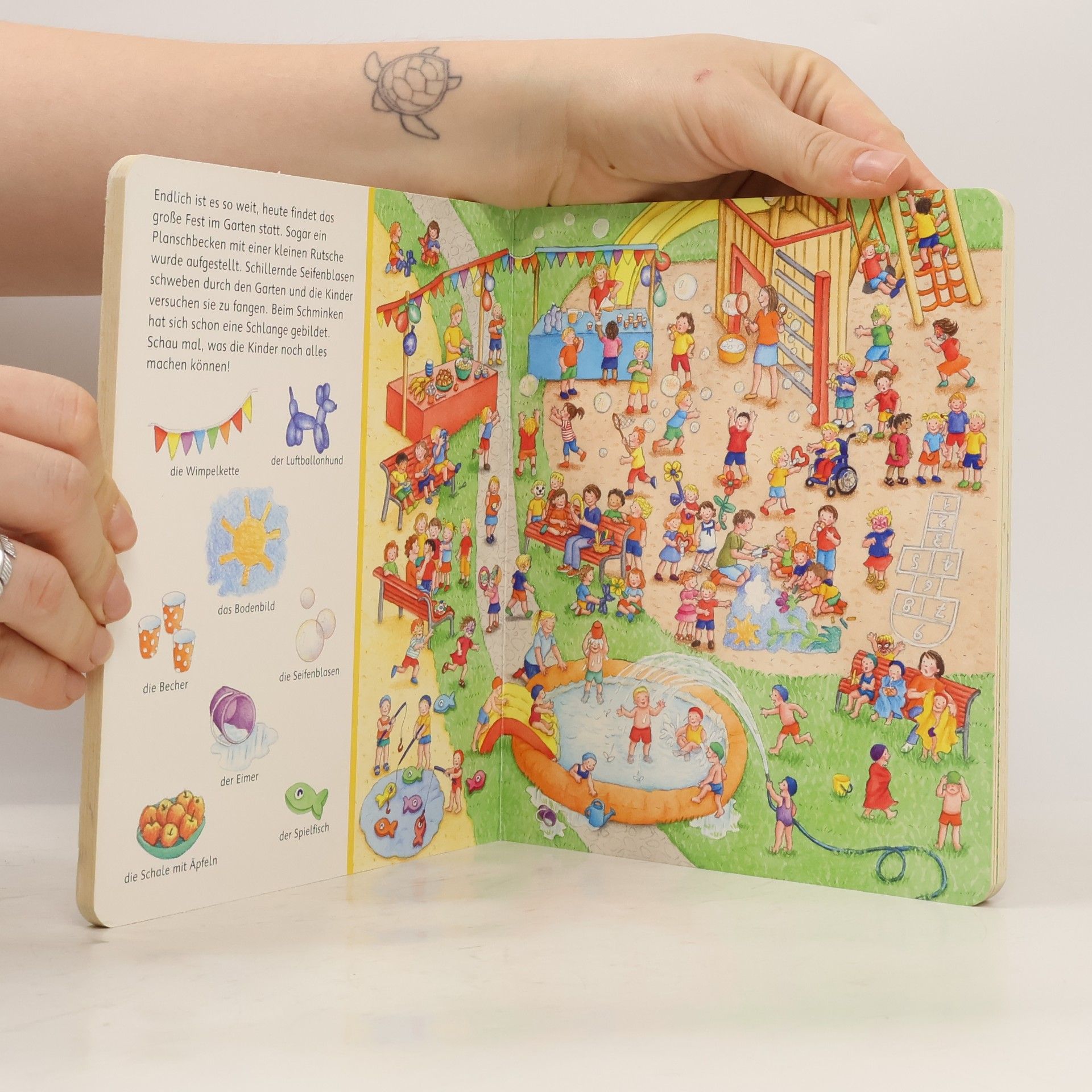 Barbara Jelenkovich Sachen suchen - im Kindergarten