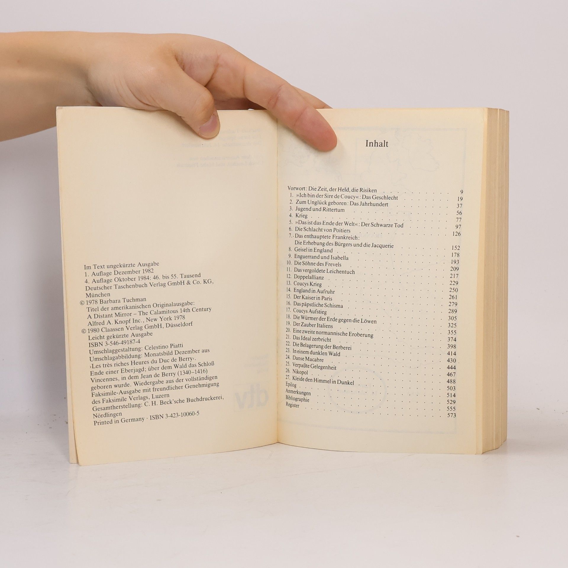 Barbara Tuchman Der ferne Spiegel. Das dramatische 14. Jahrhundert