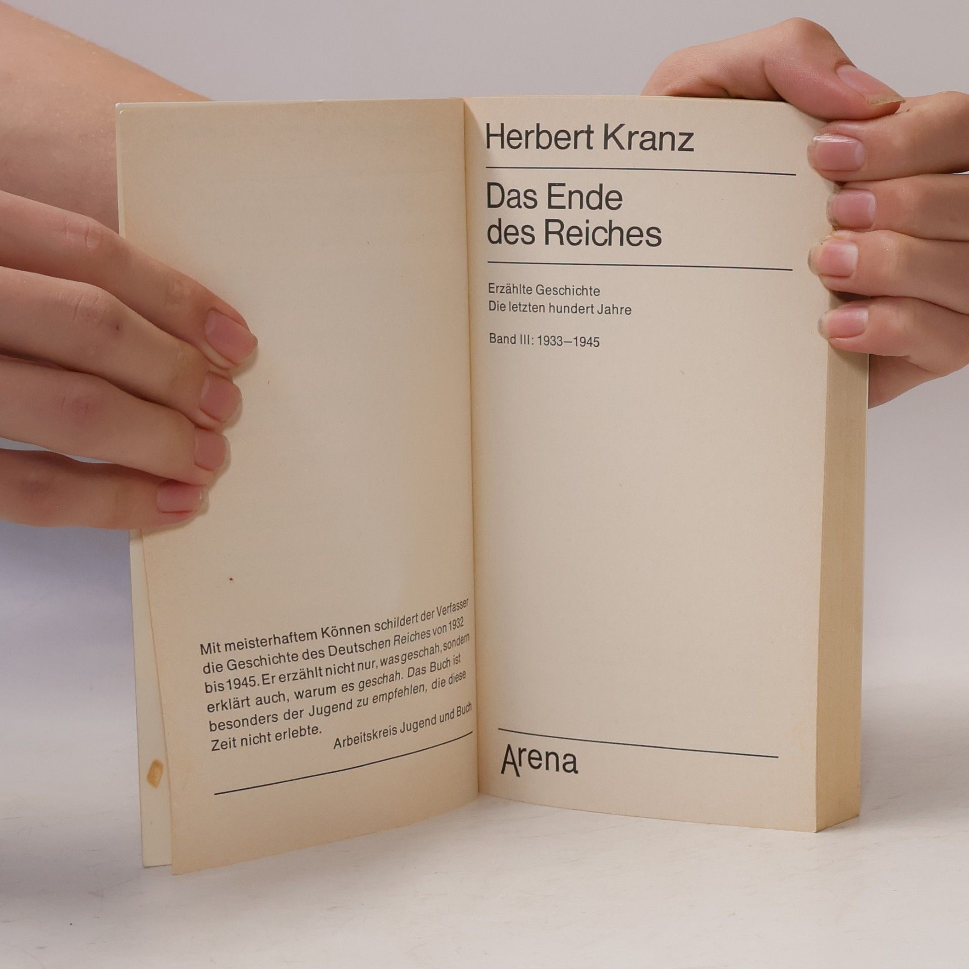 Herbert Kranz Das Ende des Reiches