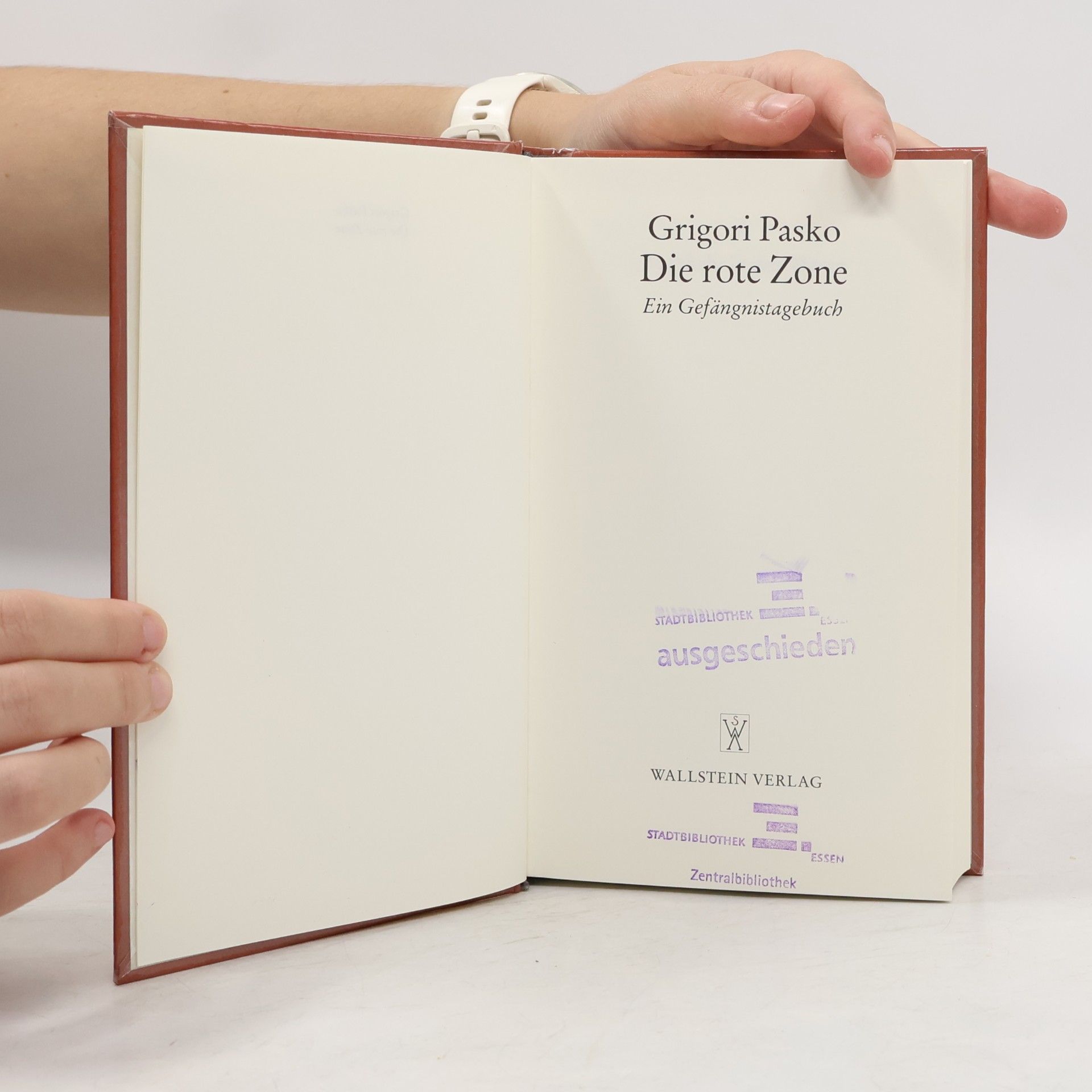 Grigorij M. Pasʹko Die rote Zone