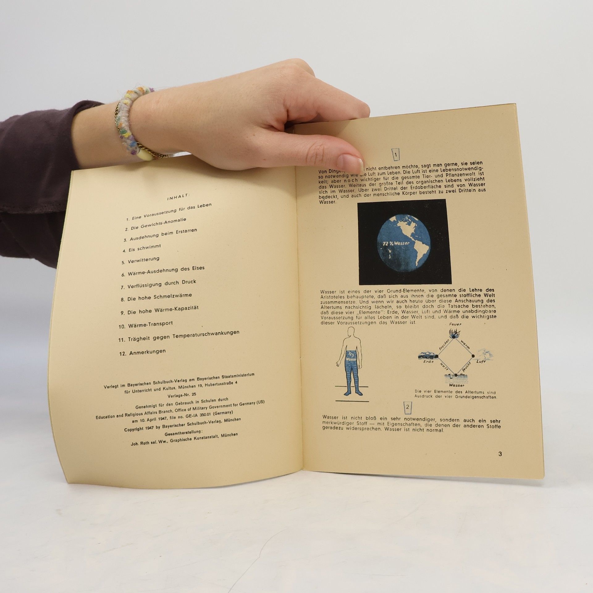 Various authors Wasser: ein merkwürdiger Stoff!