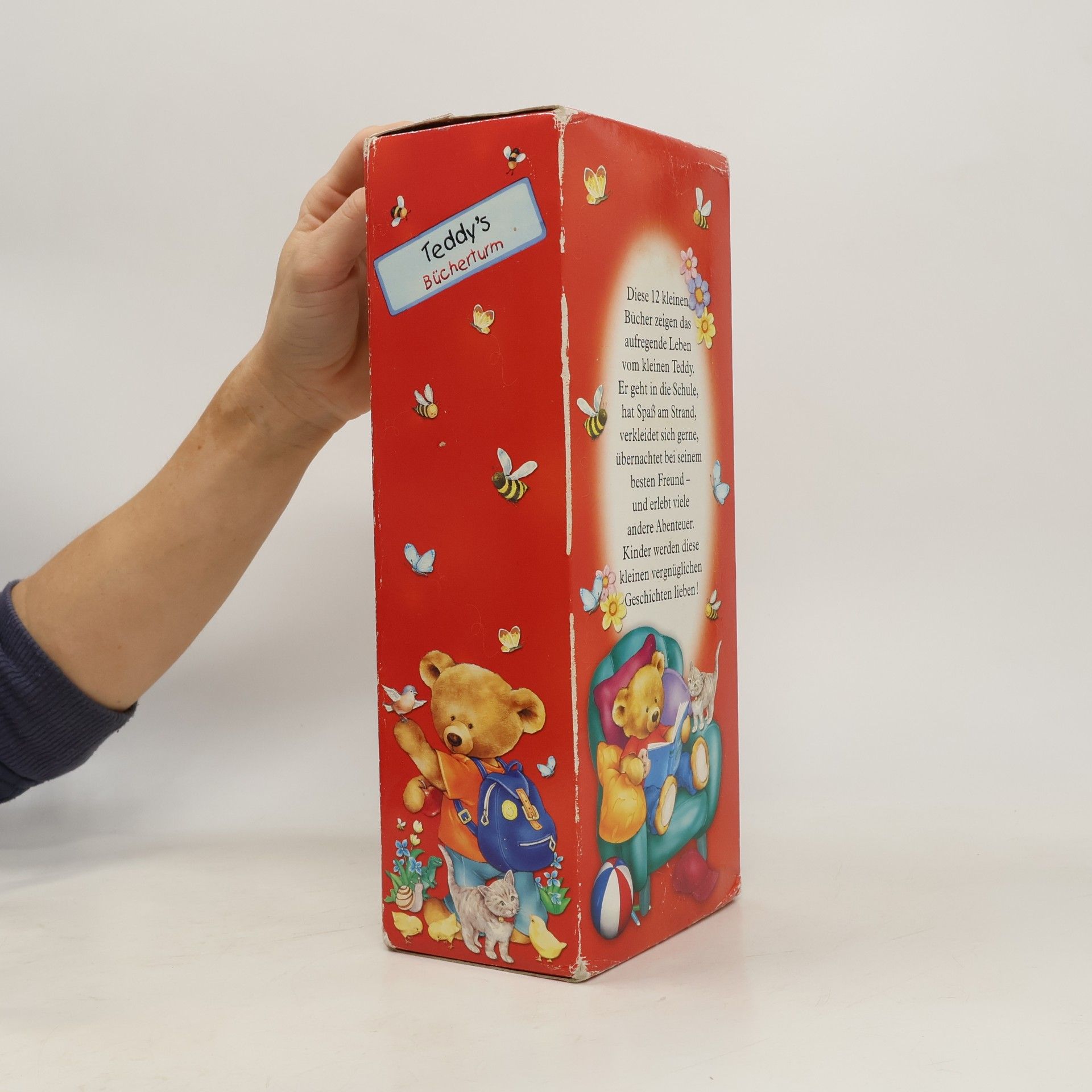 Lee Krutop Teddy's Bücherturm