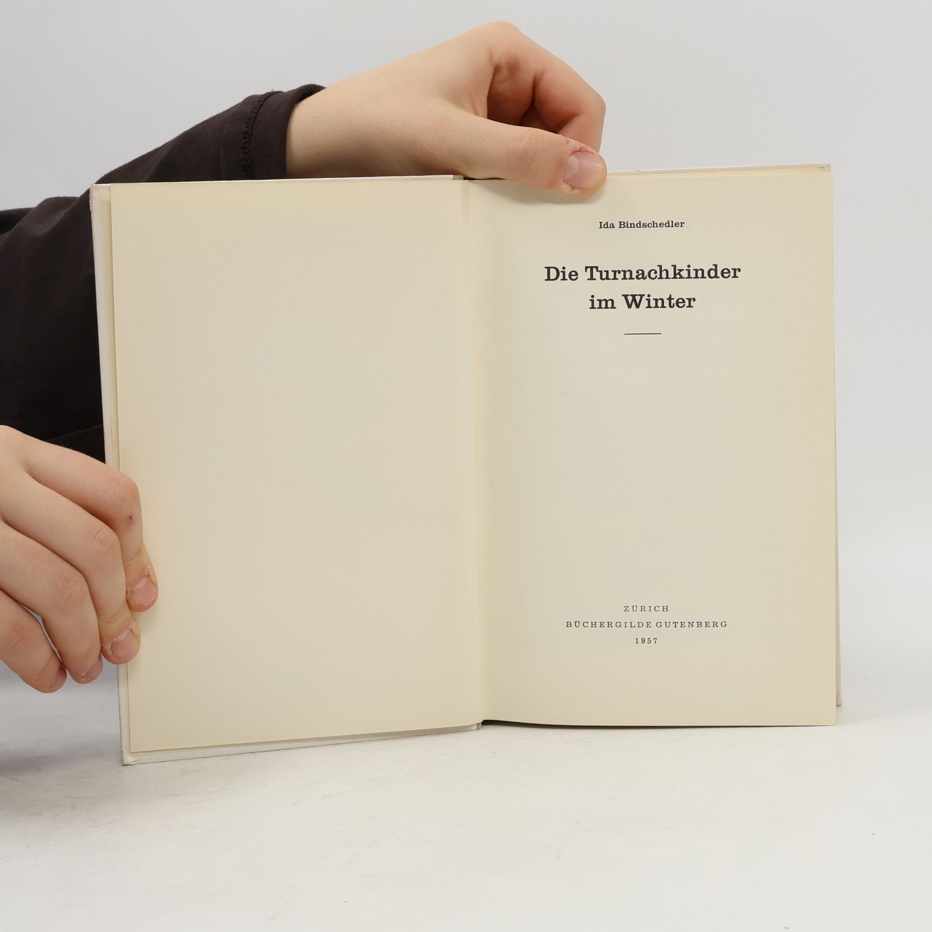 Ida Bindschedler Die Turnachkinder im Winter