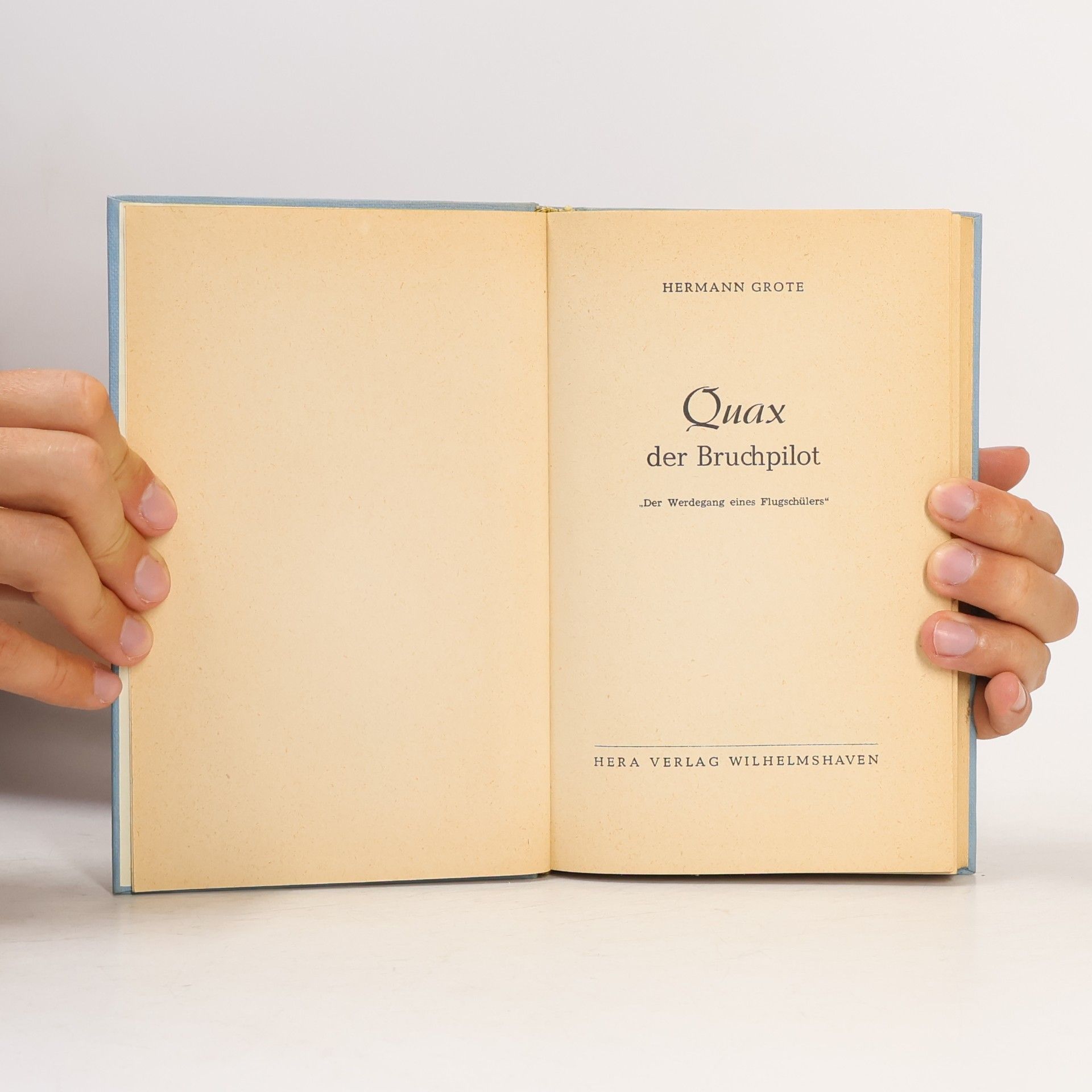 Hermann Grote Der rote Quax