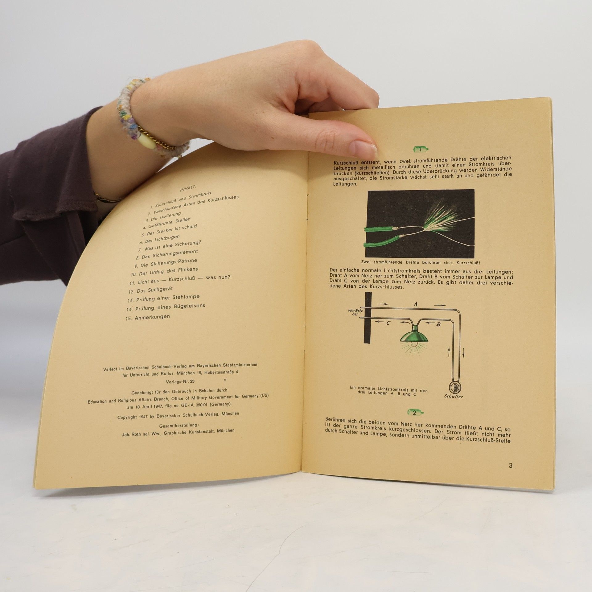 Autorenkollektiv Kurzschluß und Sicherung
