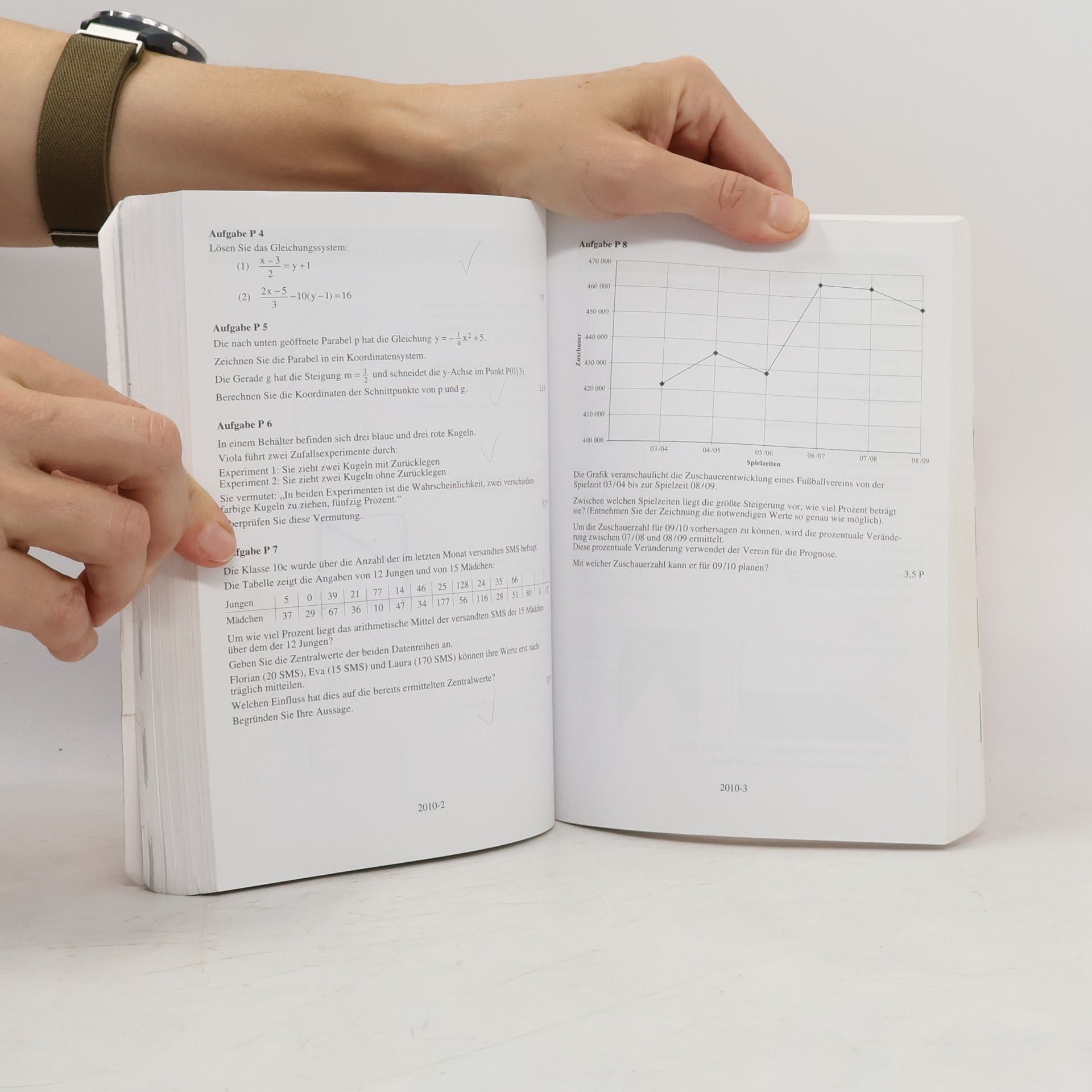 Kolektiv autorů Abschluss-Prüfungsaufgaben mit Lösungen Realschule Mathematik Baden-Württemberg 2013