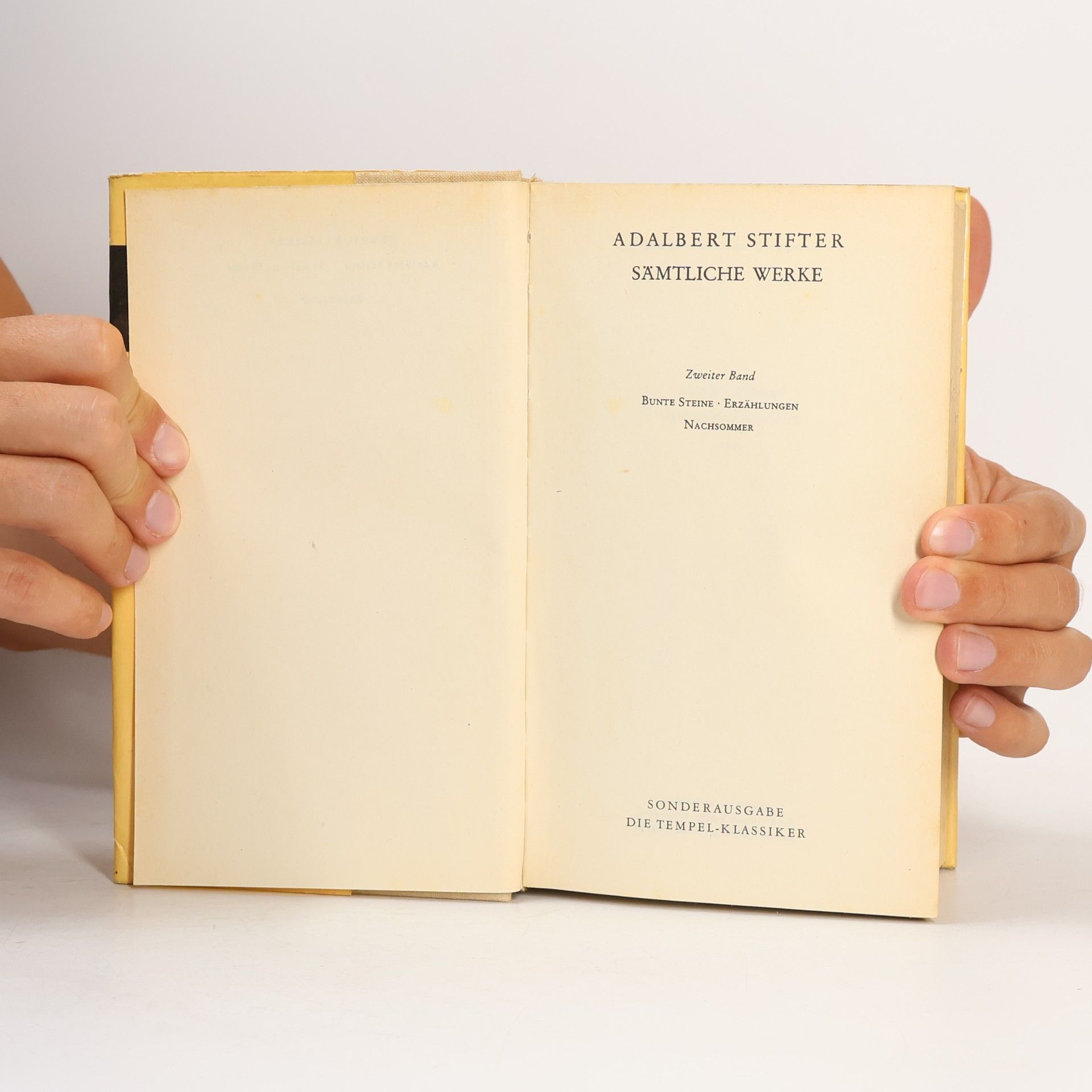 Adalbert Stifter STIFTER