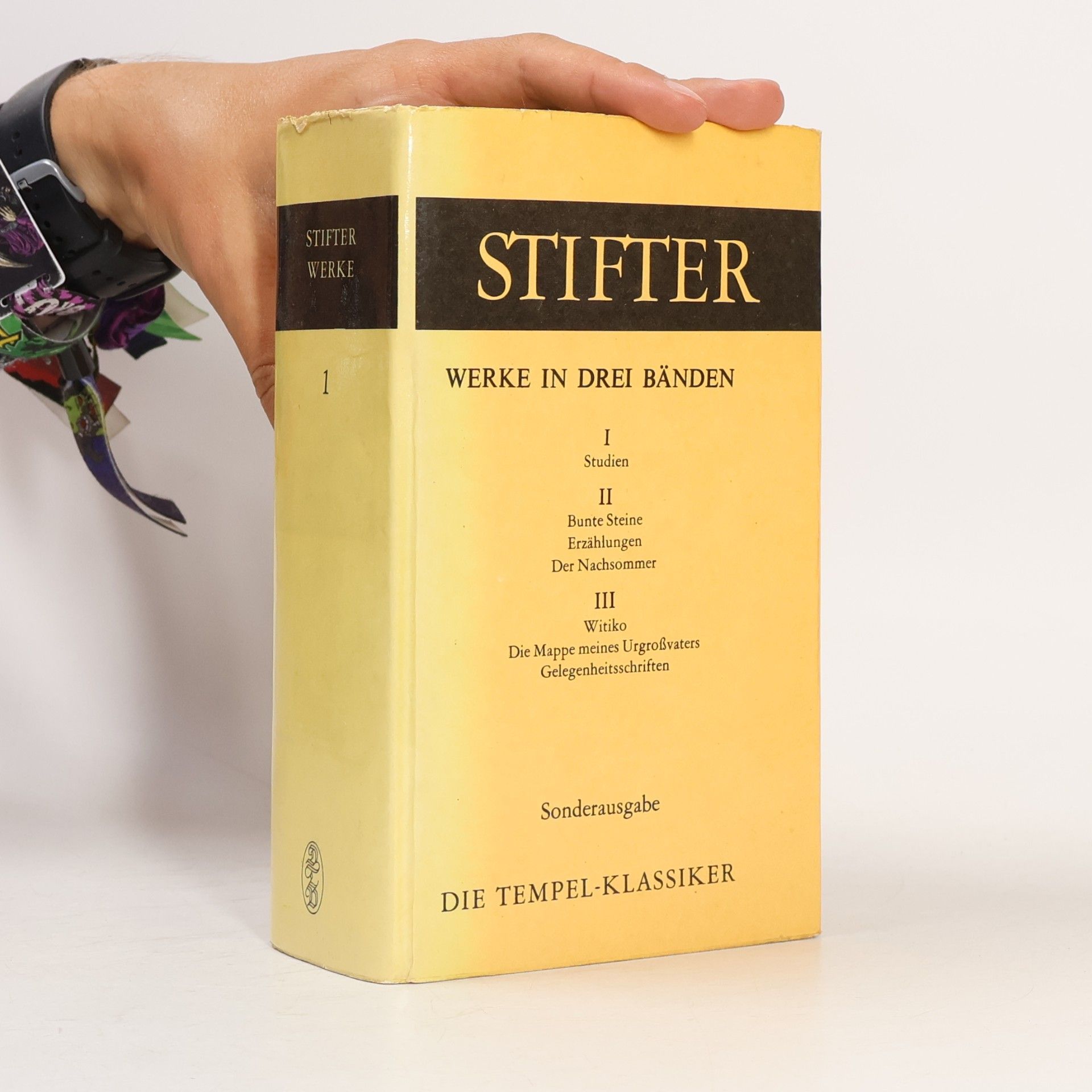 Adalbert Stifter Werke in drei Bänden