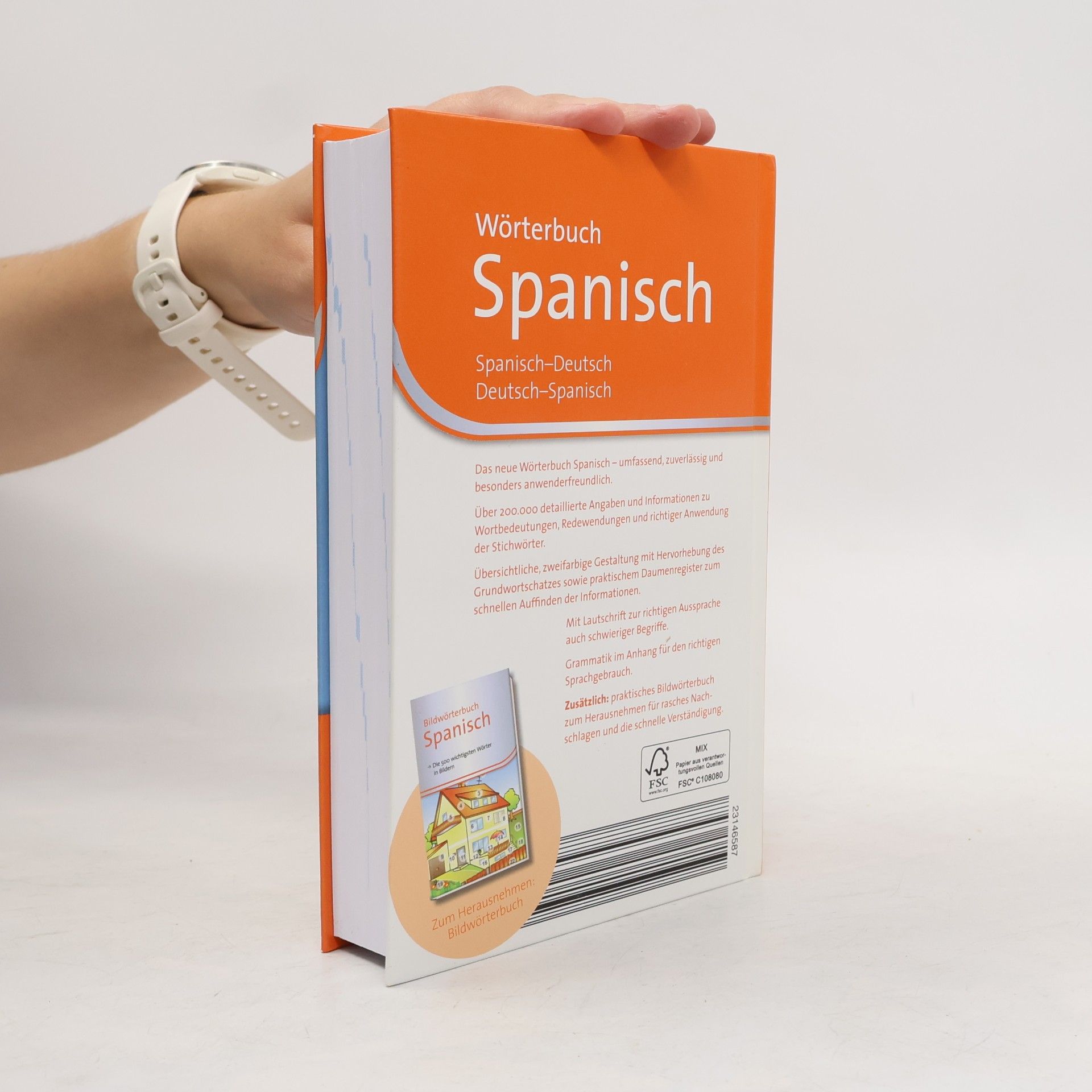 Autorenkollektiv Wörterbuch Spanisch mit Bildwörtenbuch
