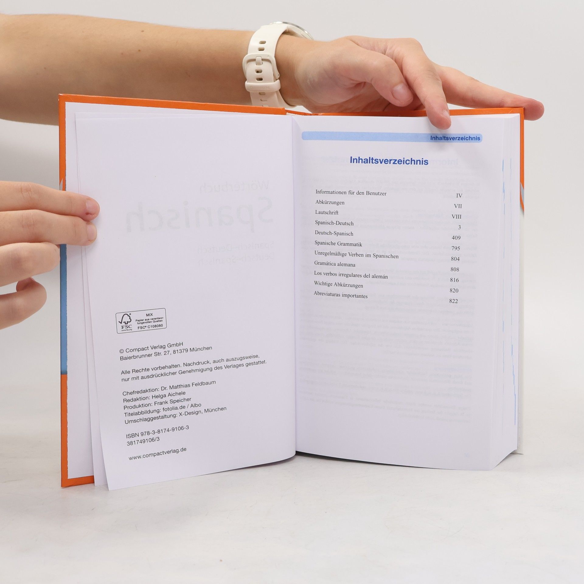 Autorenkollektiv Wörterbuch Spanisch mit Bildwörtenbuch