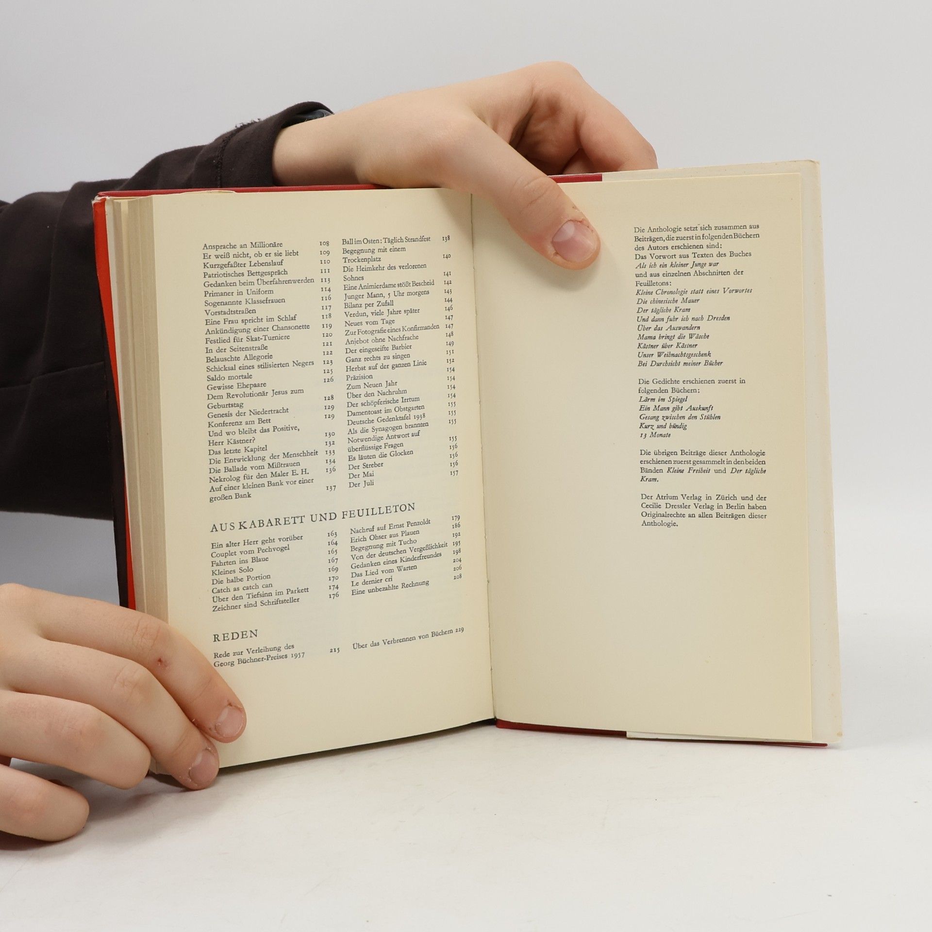 Erich Kästner Das Erich Kästner-Buch