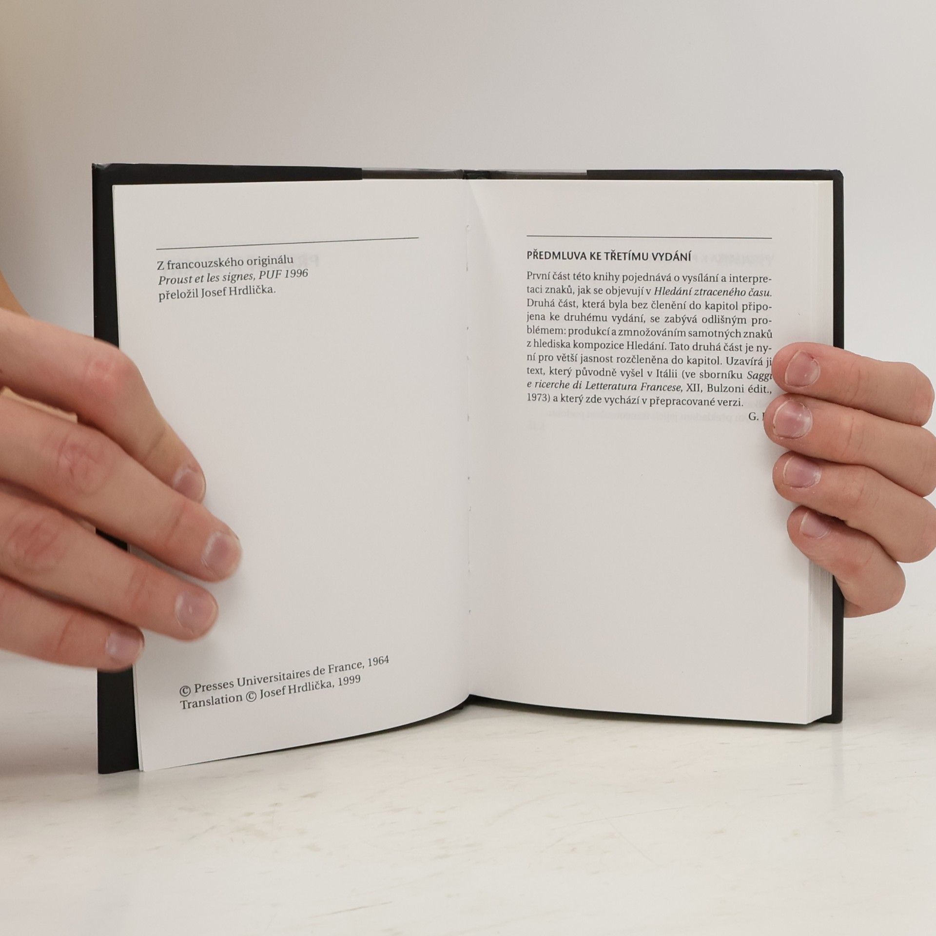 Gilles Deleuze Proust a znaky