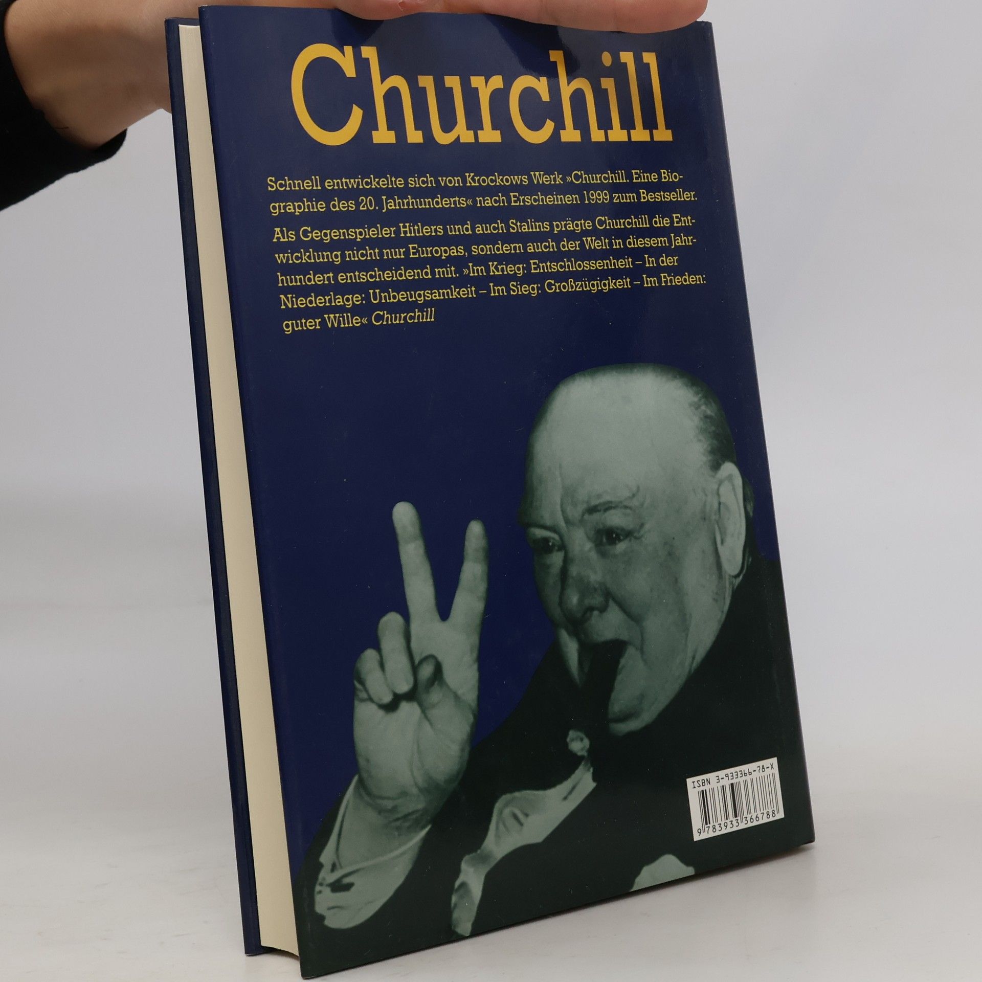 Christian Graf von Krockow Churchill