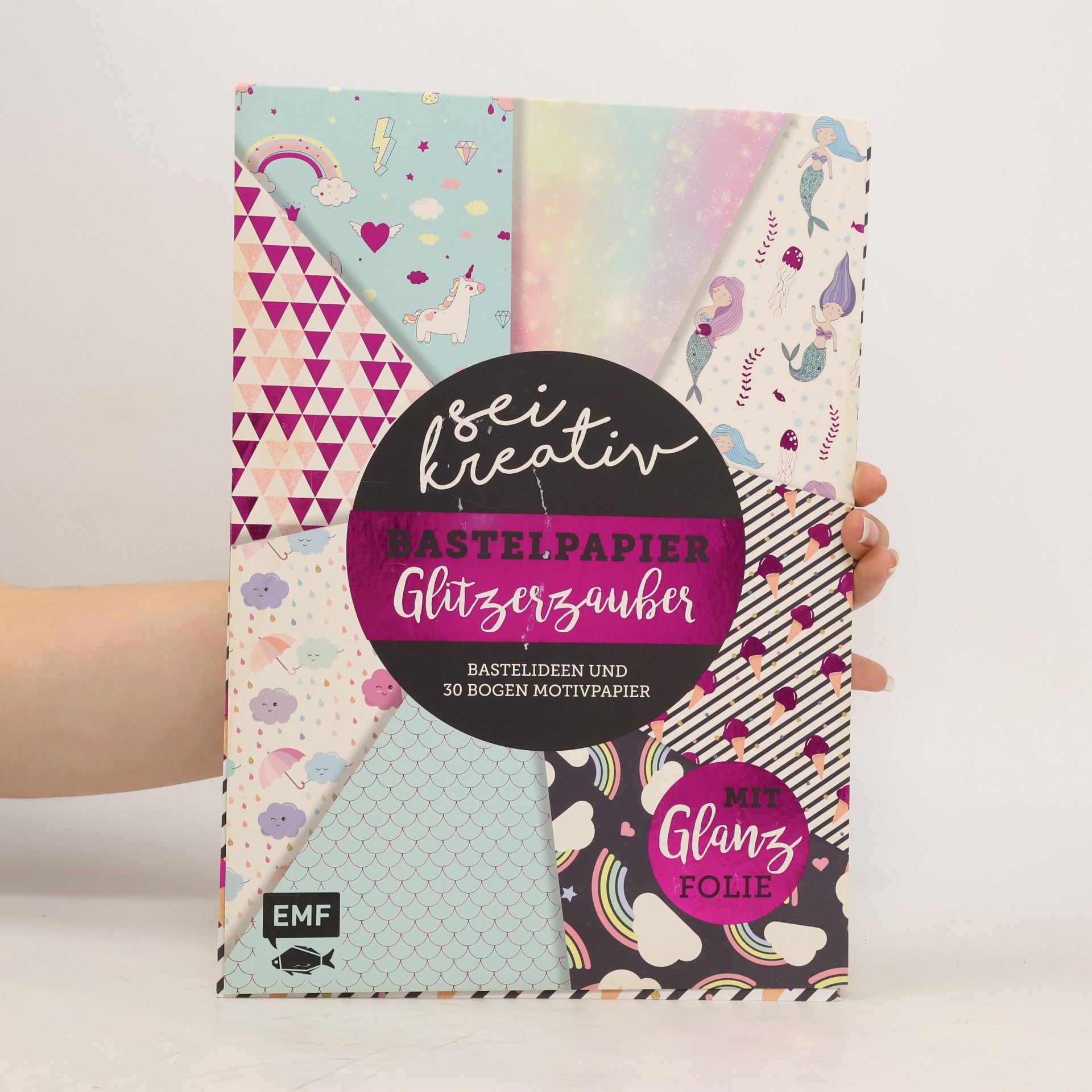 Thade Precht Sei kreativ! - Bastelpapier Glitzerzauber
