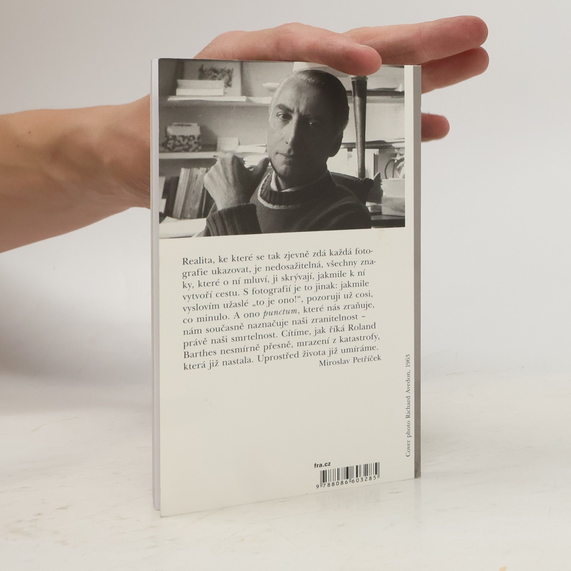 Roland Barthes Světlá komora. Poznámka k fotografii