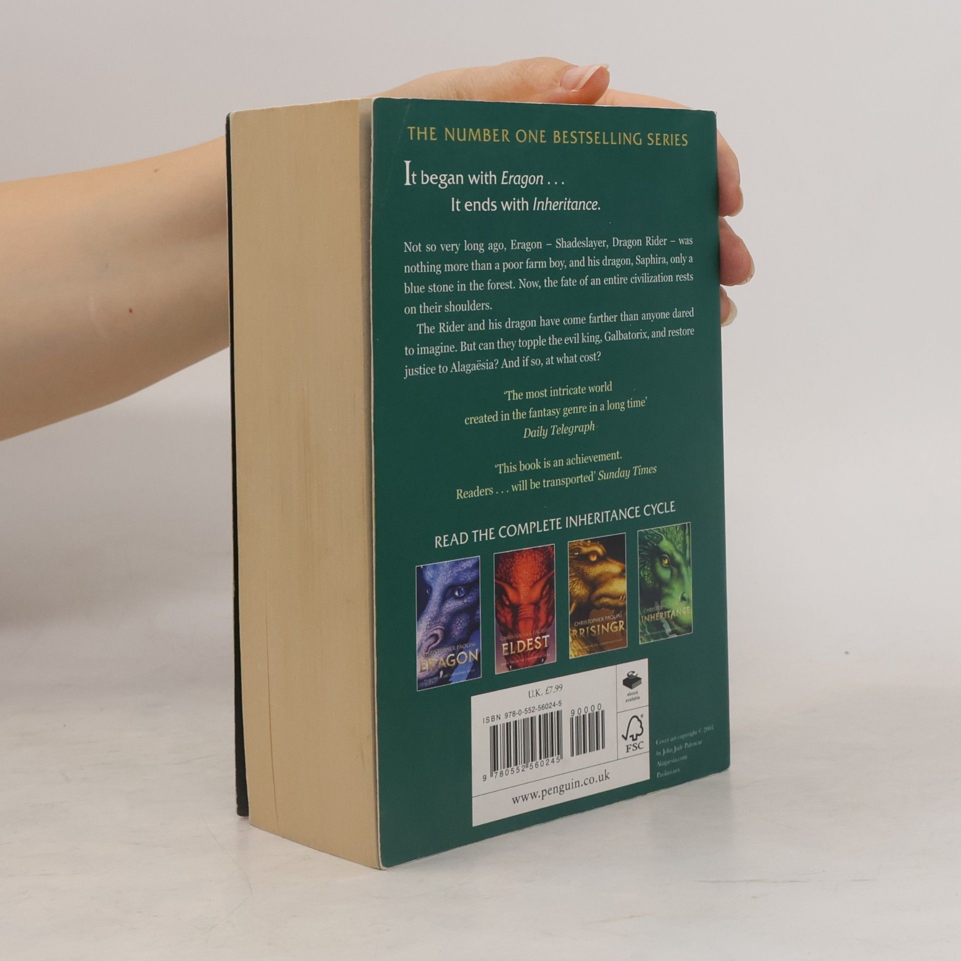 Christopher Paolini Inheritance