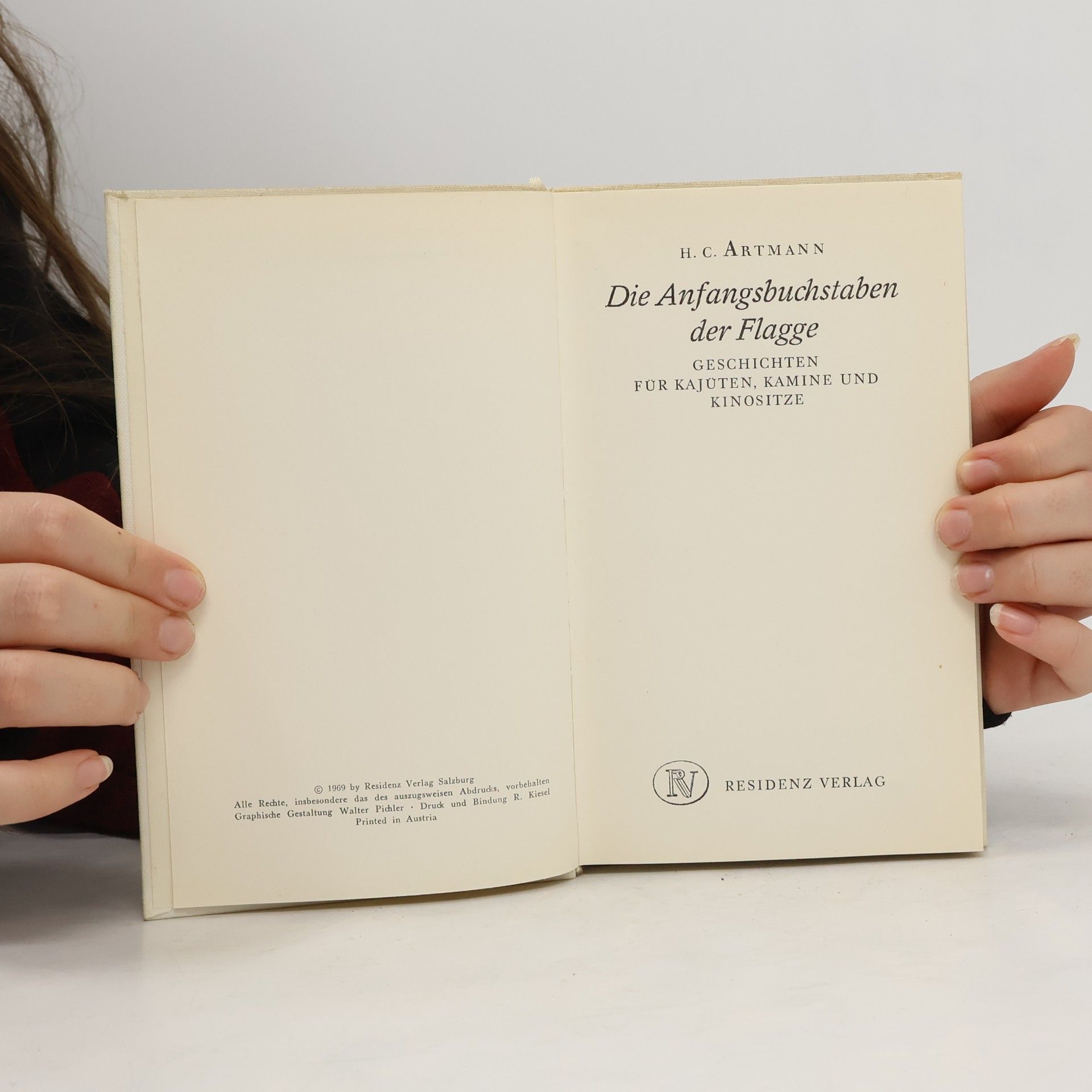 H. C. Artmann Die Anfangsbuchstaben der Flagge