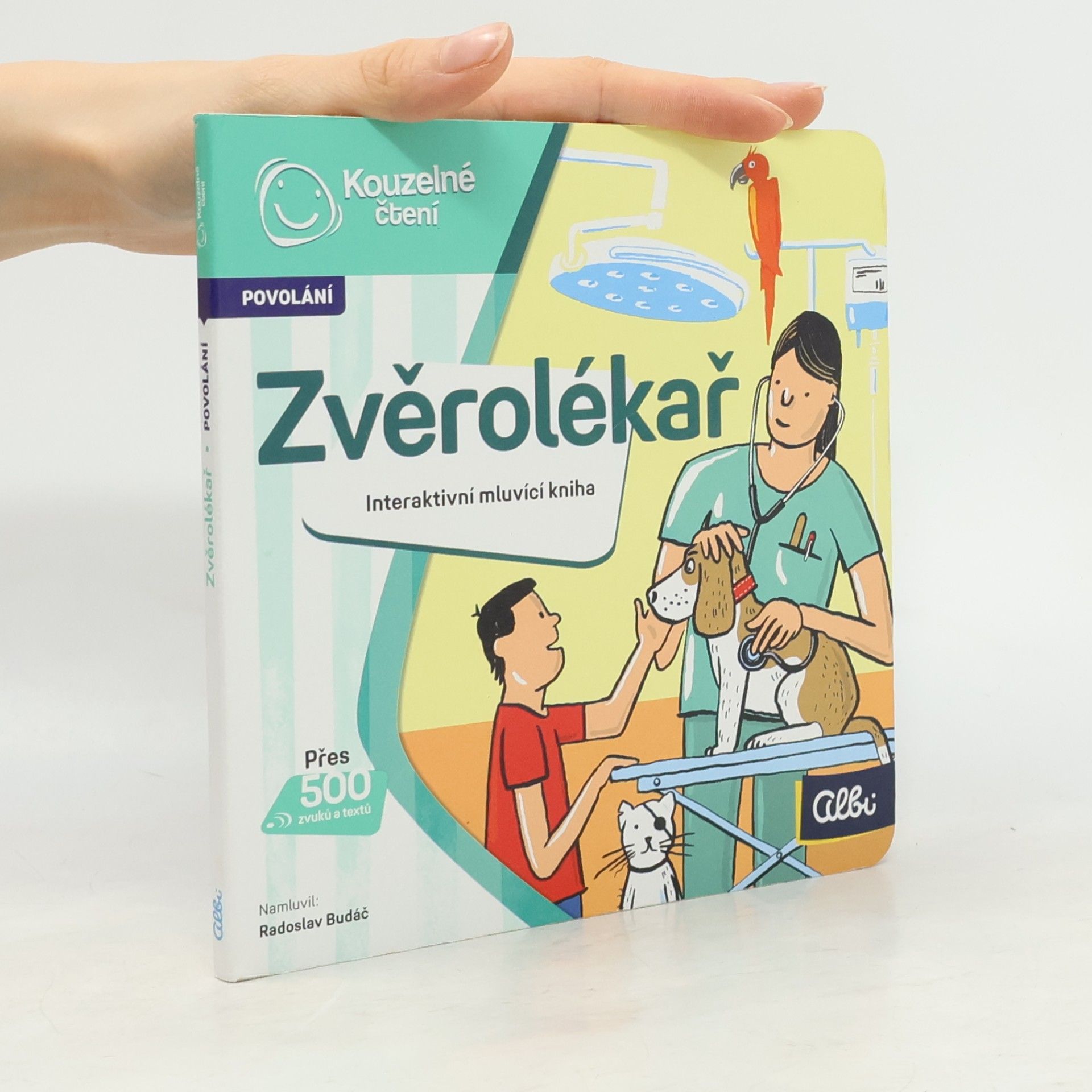 Zvěrolékař interaktivní mluvící kniha