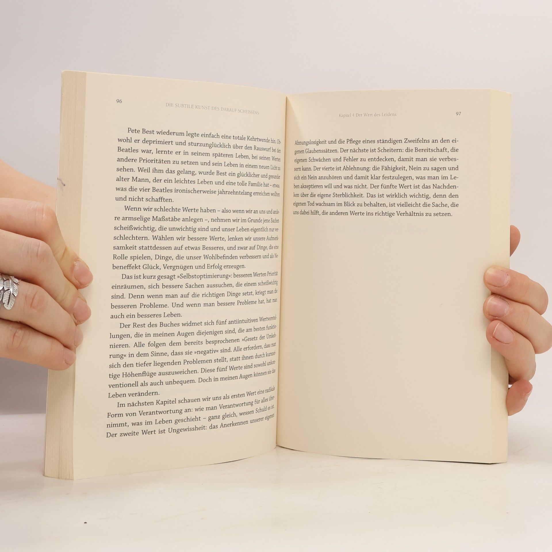 Mark Manson Die subtile Kunst des darauf Scheissens