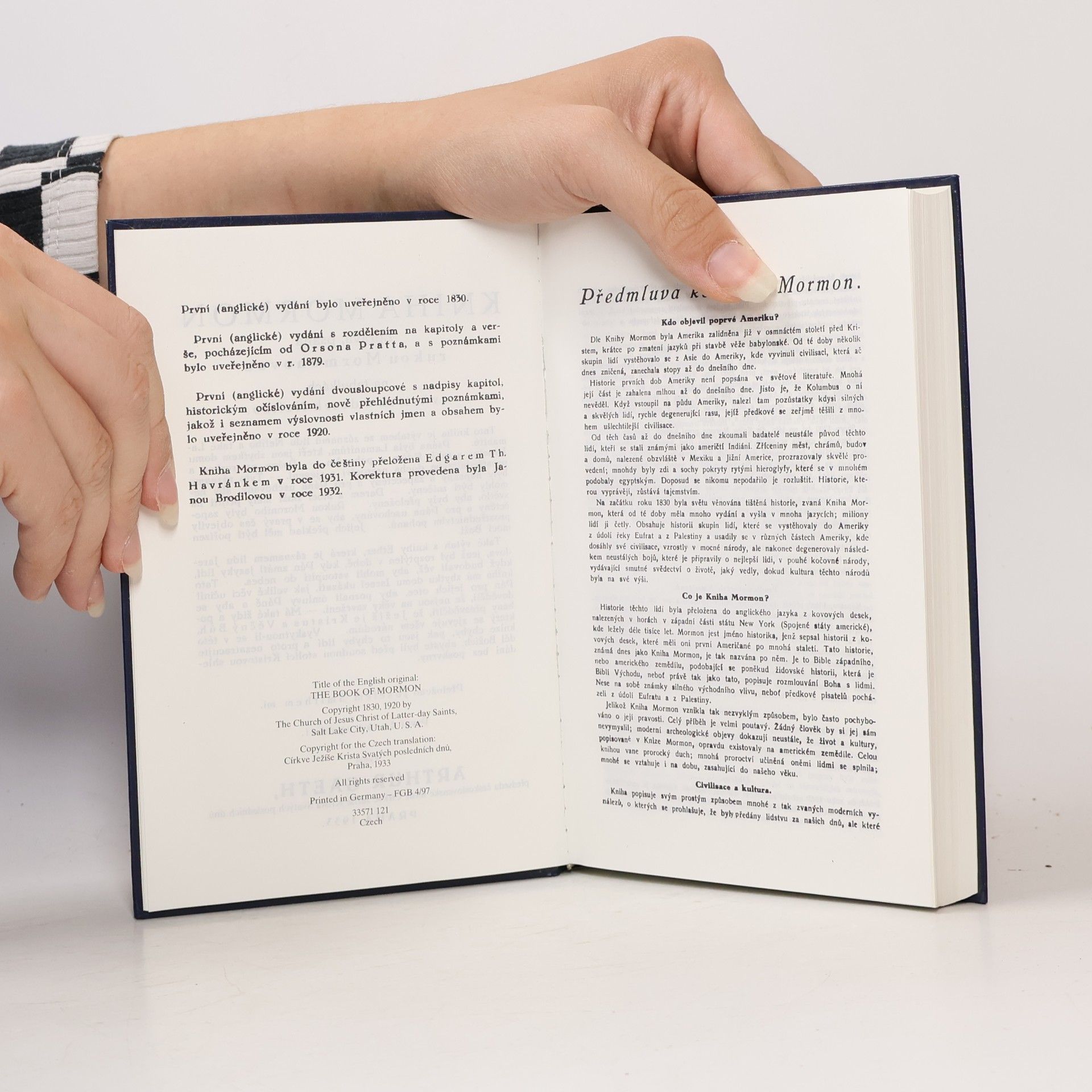 Kolektiv autorů Kniha Mormon