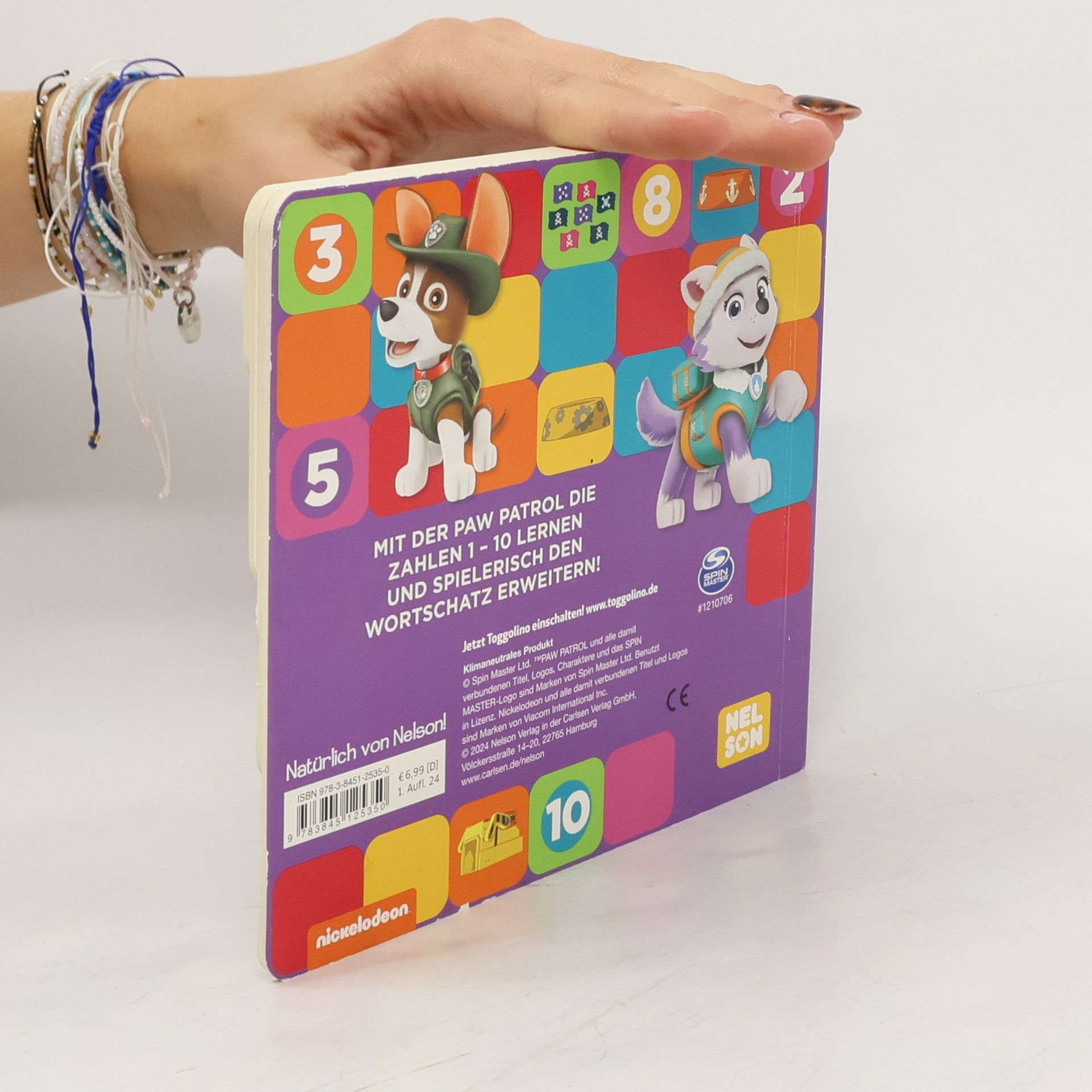 Autorenkollektiv PAW Patrol Lernbuch: Erste Zahlen