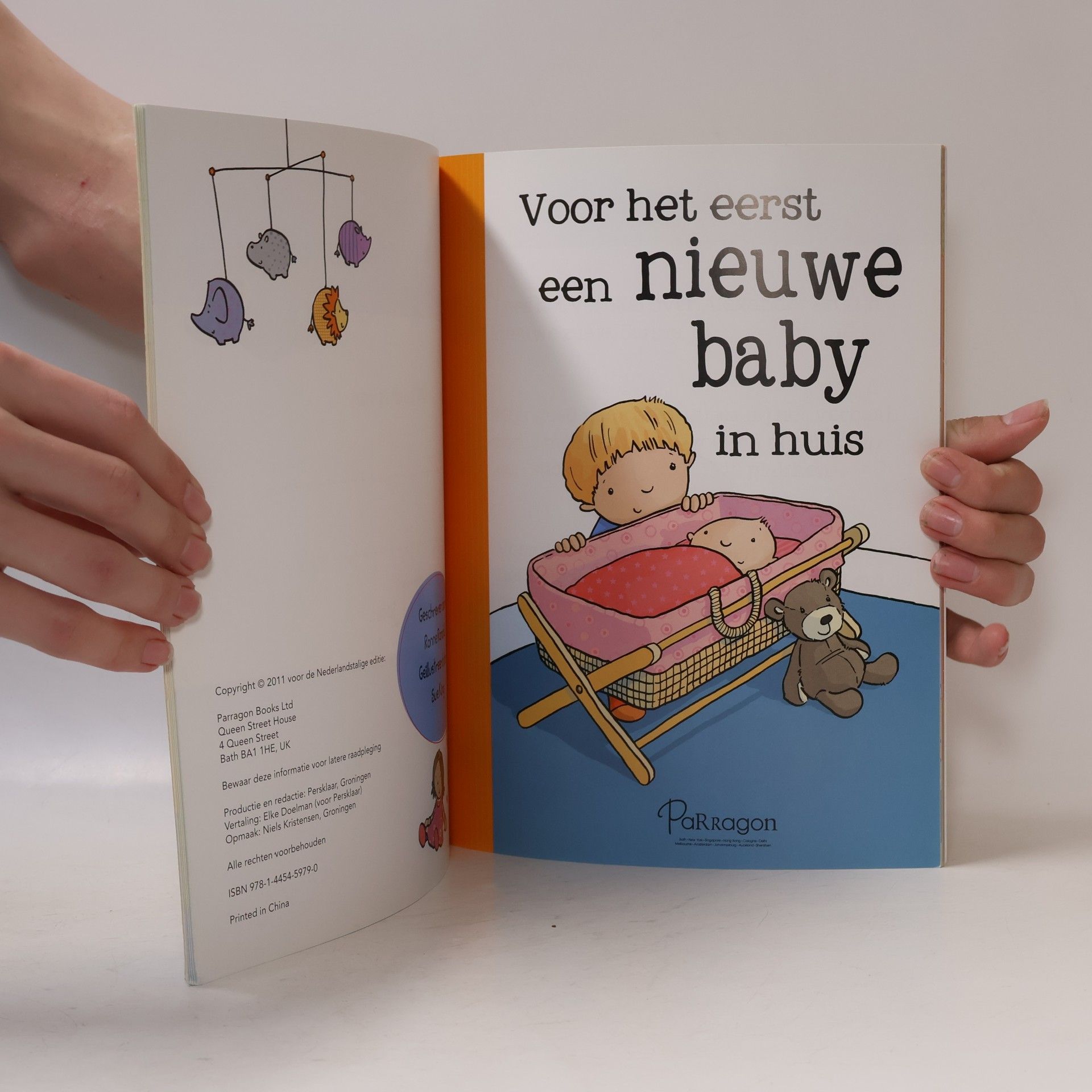 Romel Voor het eerst een nieuwe baby in huis