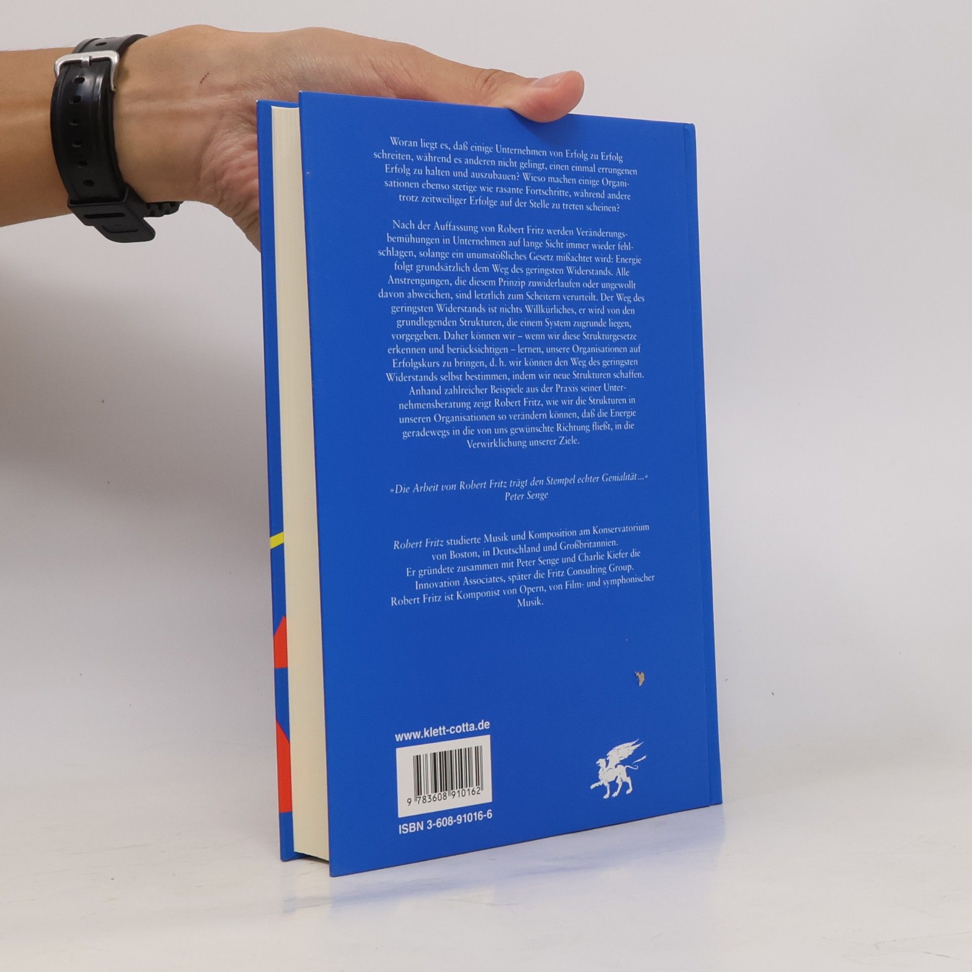 Robert Fritz Den Weg des geringsten Widerstands managen