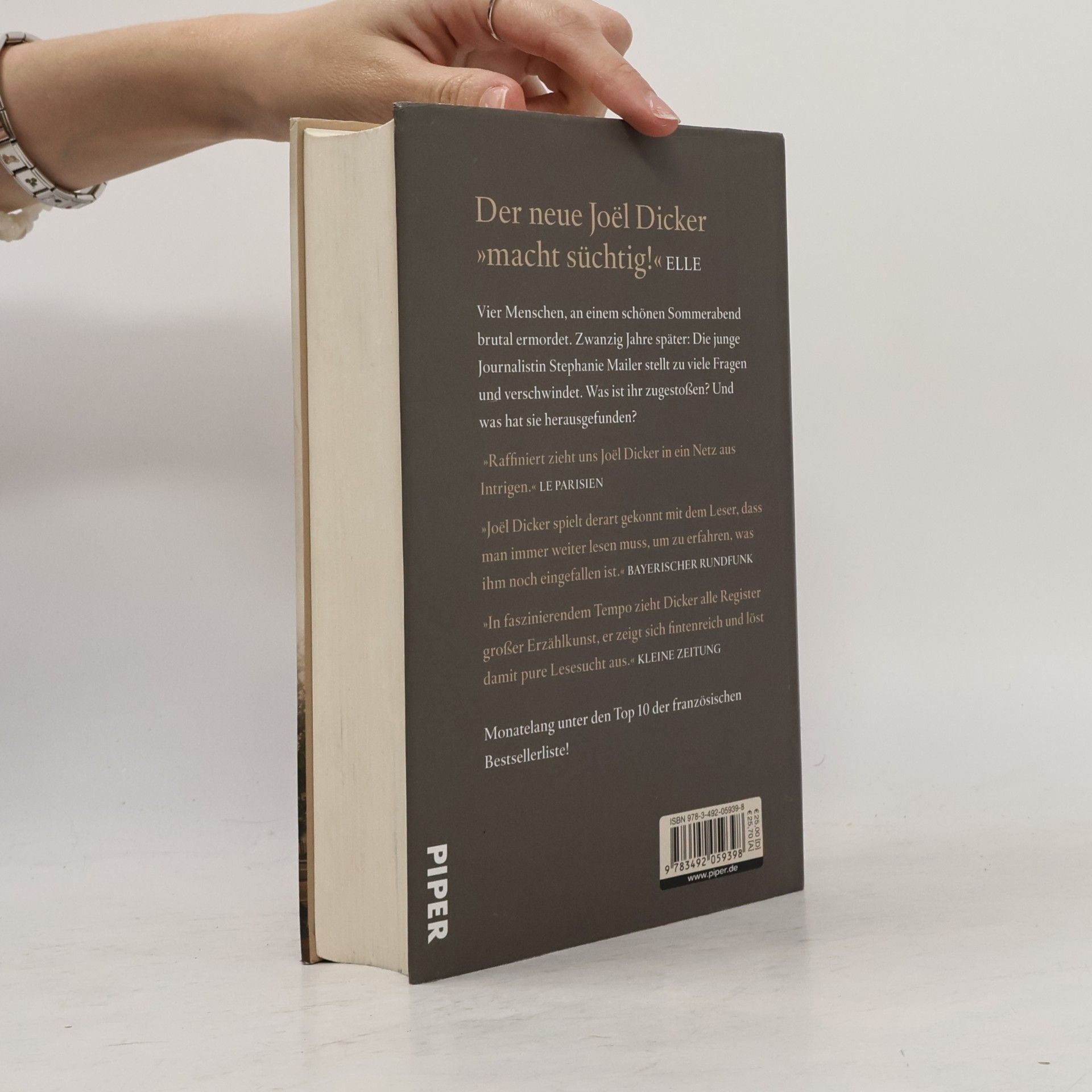 Joël Dicker Das Verschwinden der Stephanie Mailer