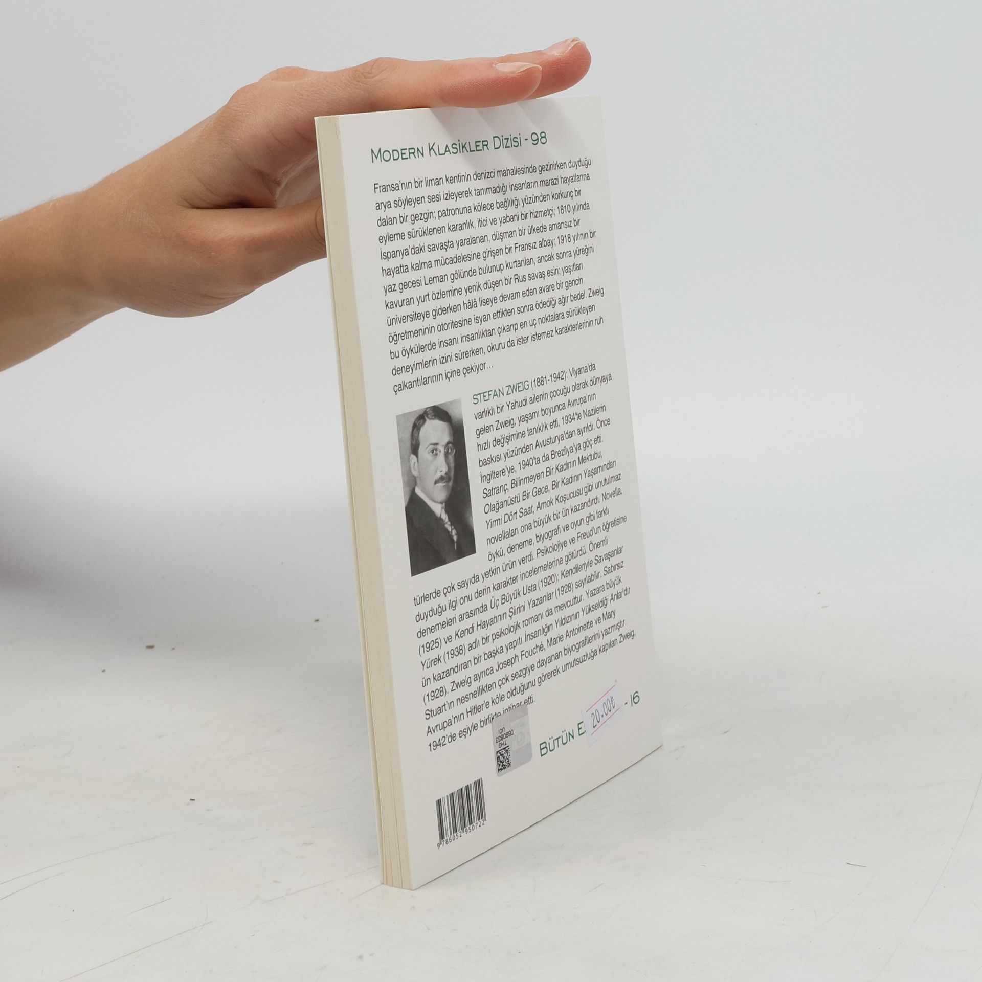 Stefan Zweig Ay Işığı Sokağı
