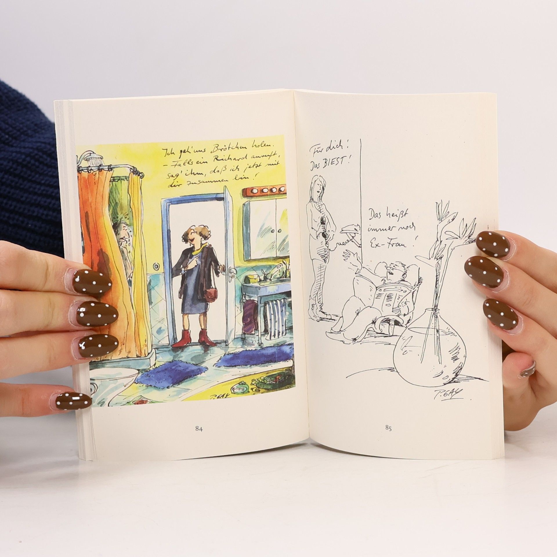 Gustav-Peter Hahn Von Hühnern und Menschen. Cartoons