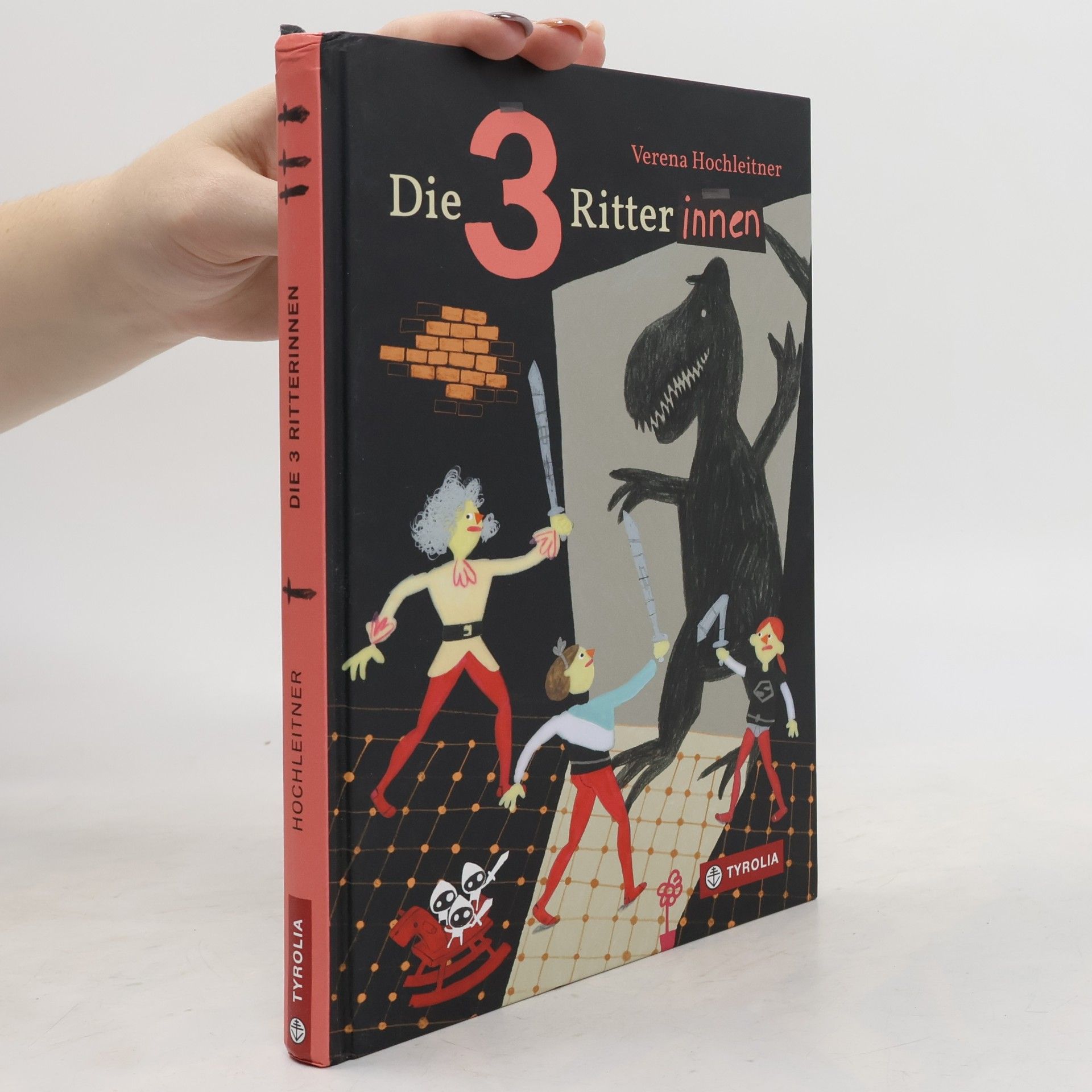 Verena Hochleitner Die 3 Ritterinnen. Wenn das Stiegenhaus zur Ritterburg wird - über die Kraft der Fantasie. Kurze Kapitel, großes Vergnügen. Ab 8 Jahren