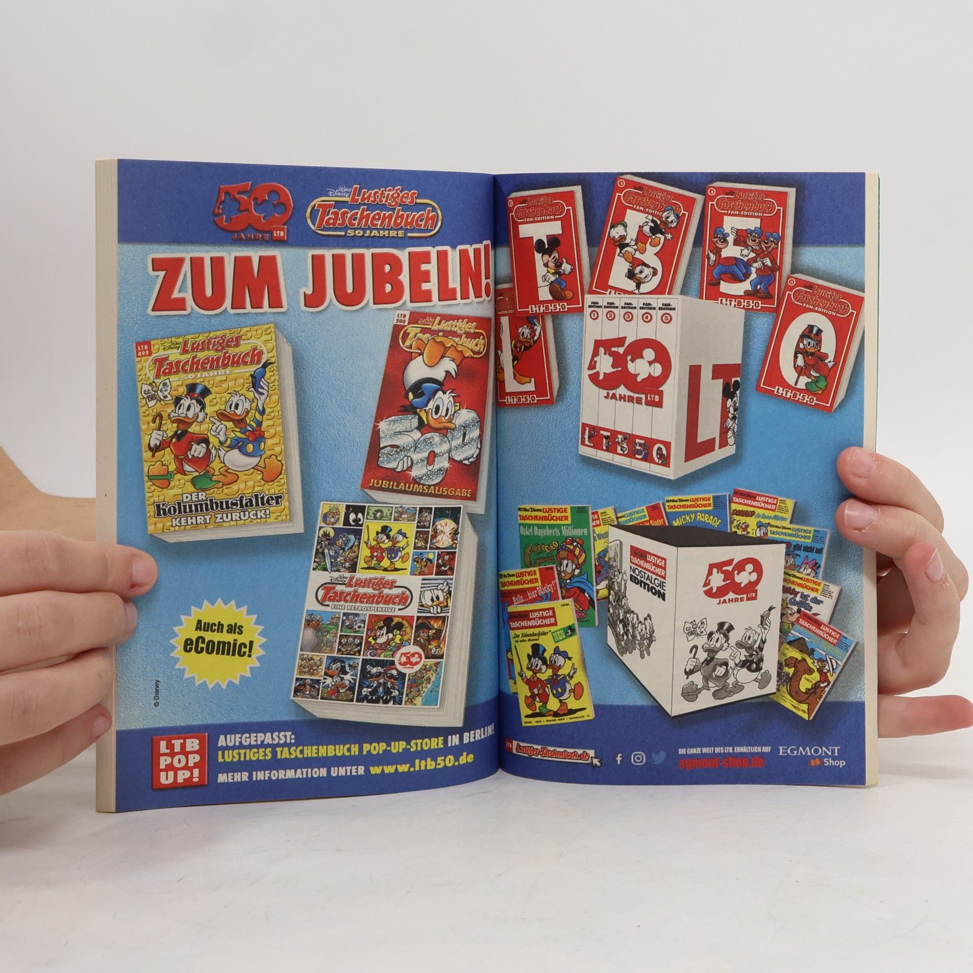 Walt Disney Lustiges Taschenbuch. 50 Jahre. Rewe Sammel Edition