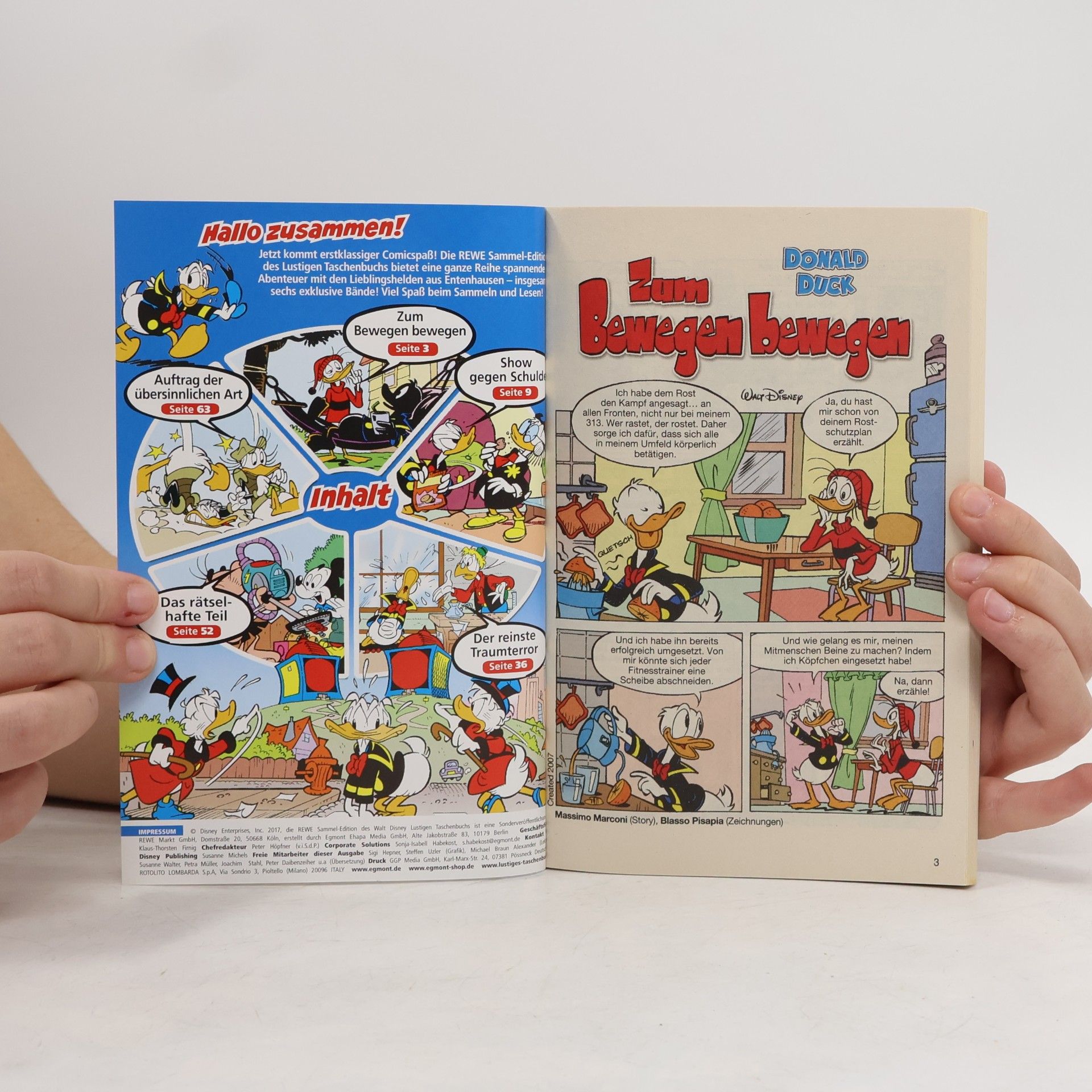 Autorenkollektiv Lustiges Taschenbuch Rewe Sammel-Edition