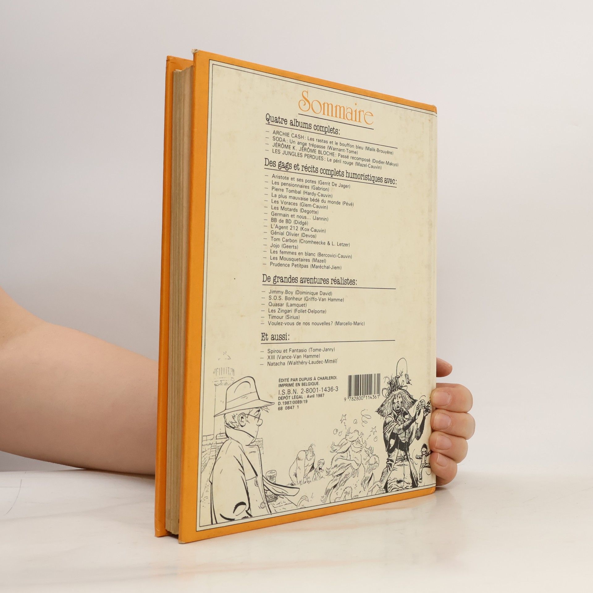 Autorenkollektiv Spirou reliure d'album n°184.
