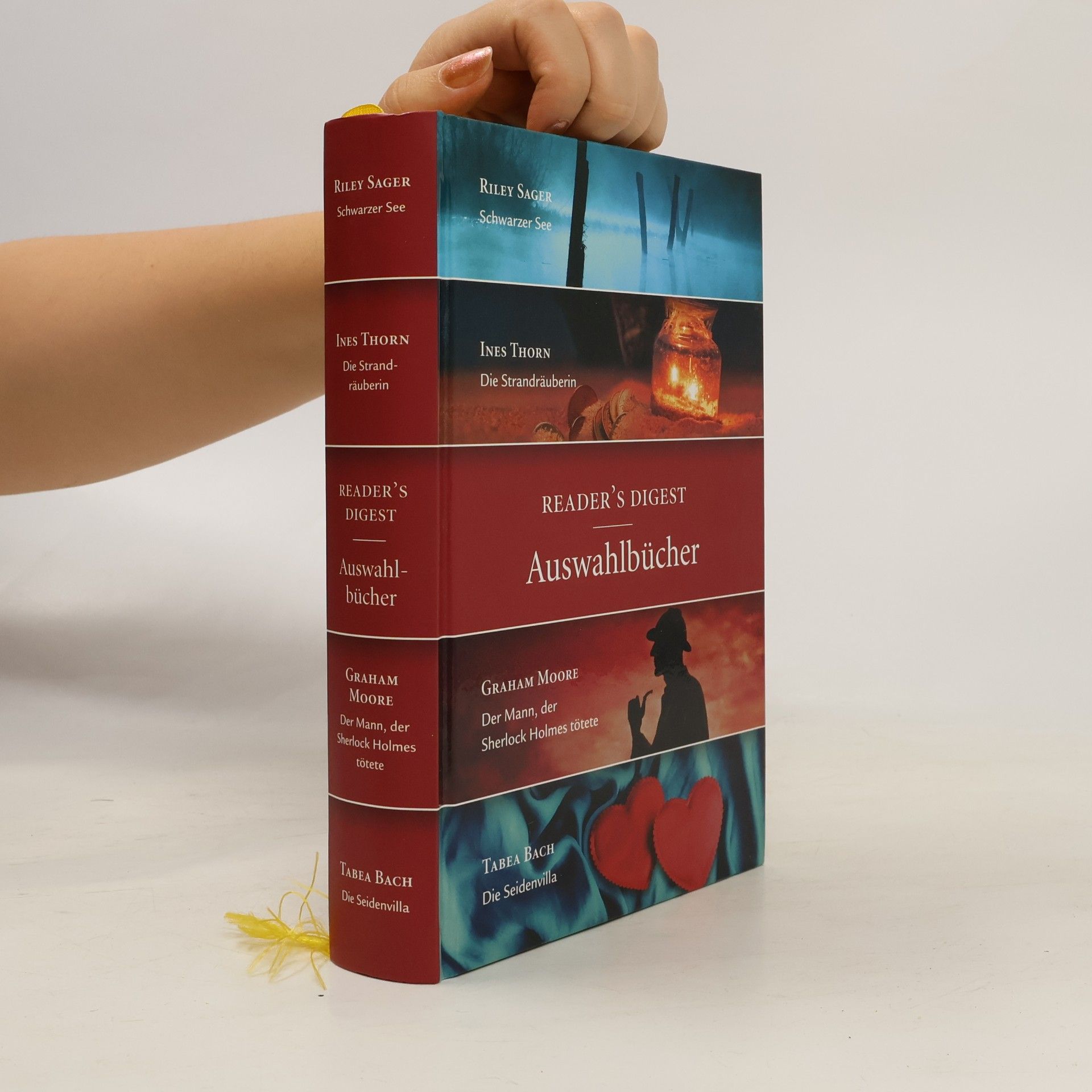 Ines Thorn Reader's Digest Auswahlbücher. Schwarzer See. Die Strandräuberin. Der Mann, der Sherlock Holmes tötete. Die Seidenvilla.