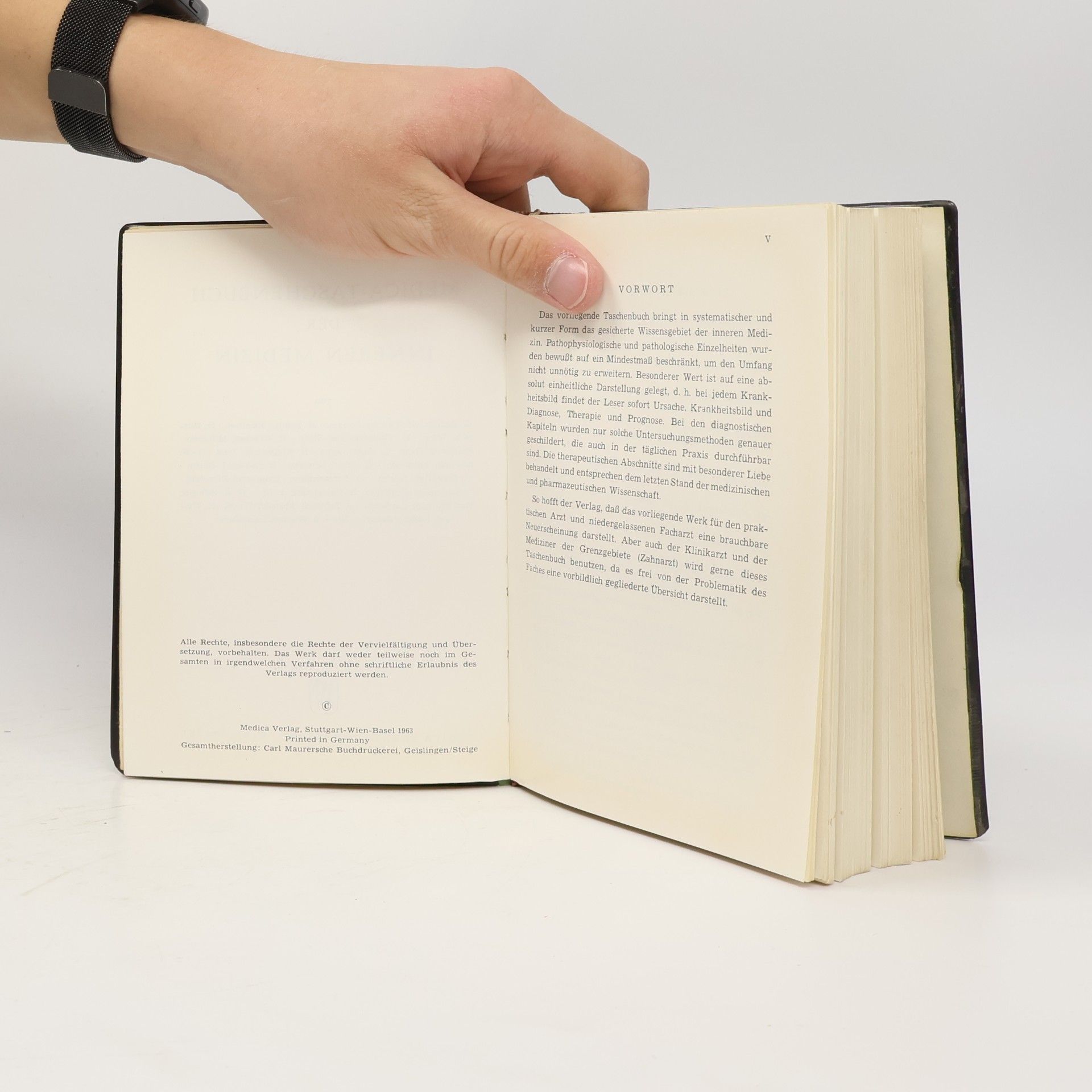 Autorenkollektiv Medica-Taschenbuch der inneren Medizin
