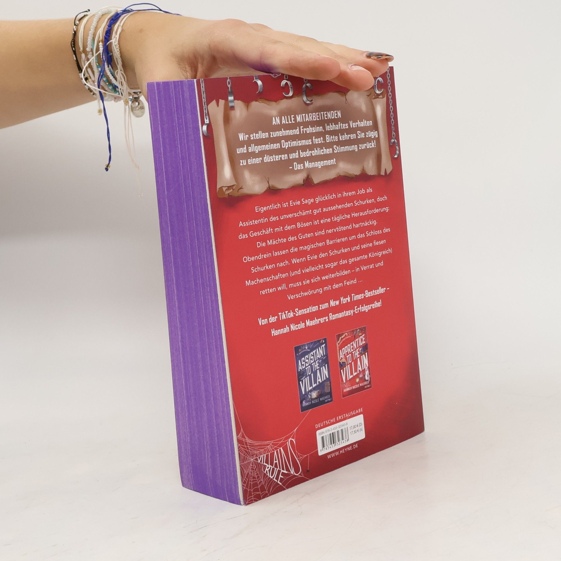 Hannah Nicole Maehrer Apprentice to the Villain