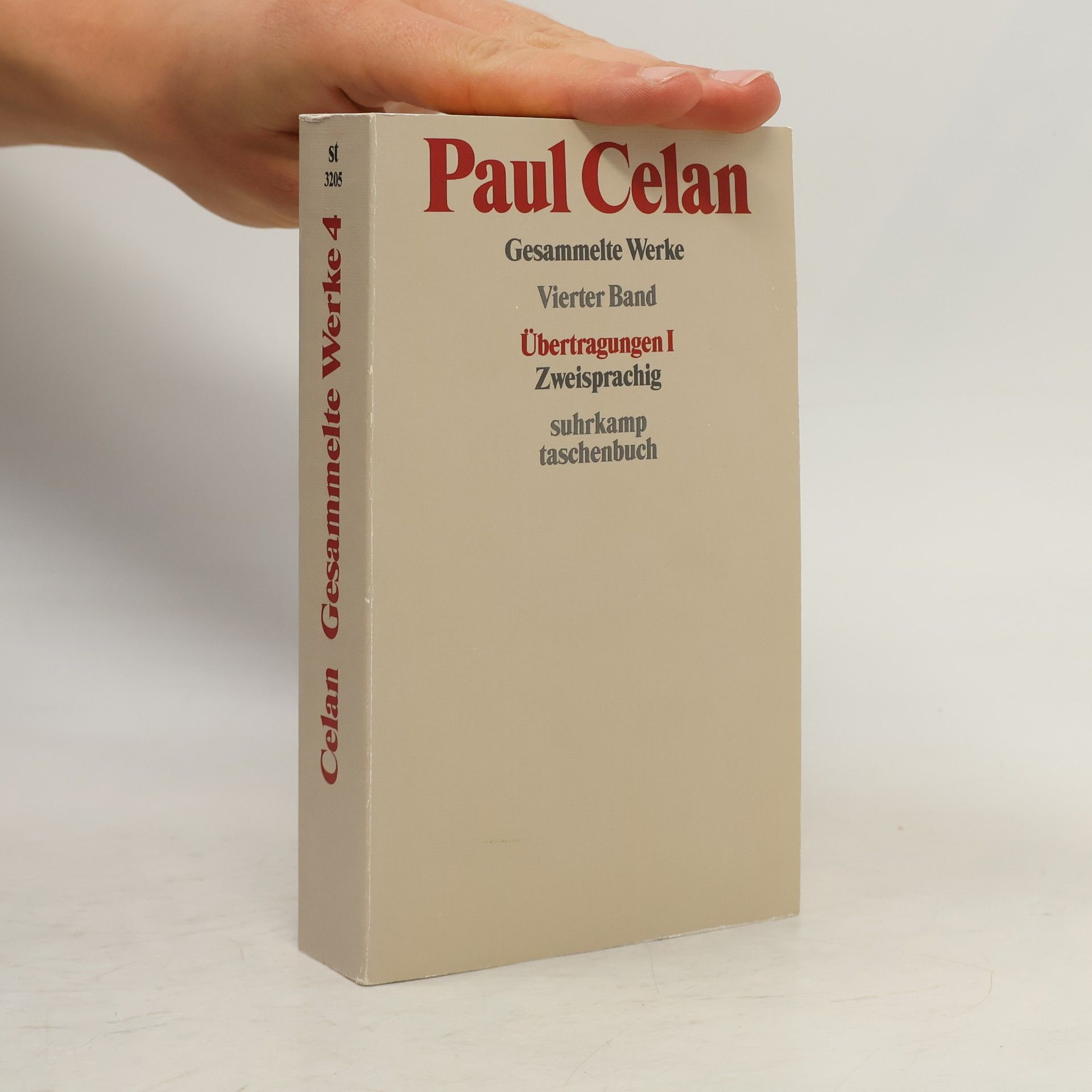 Paul Celan Gesammelte Werke 4