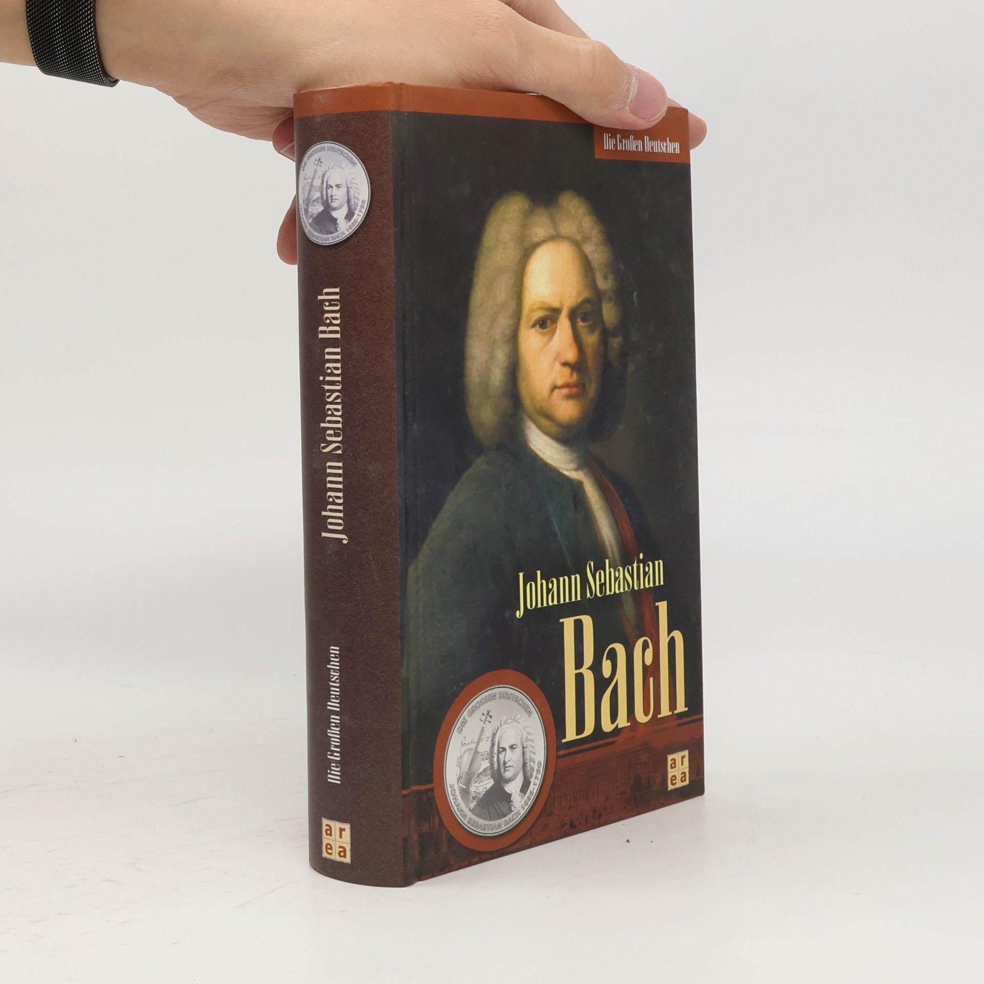 Julius Levin Die Grossen Deutschen - Goethe - Bach - Friedrich der Grosse - 3 Bände mit 3 Münzen als Zugabe