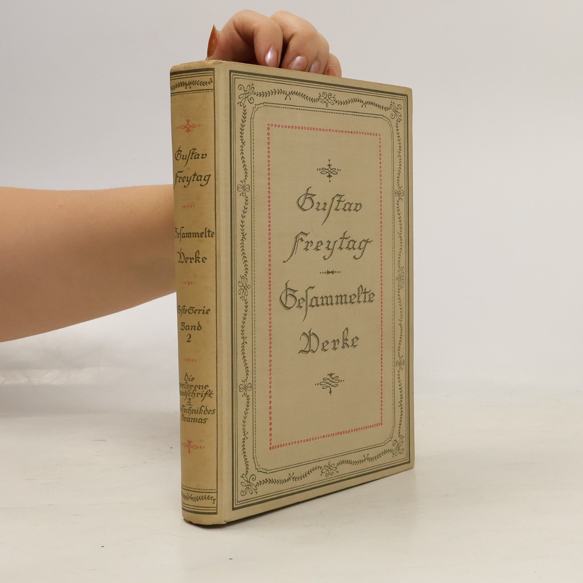 Gustav Freytag Gesammelte Werke. Zweite Serie. Band 2