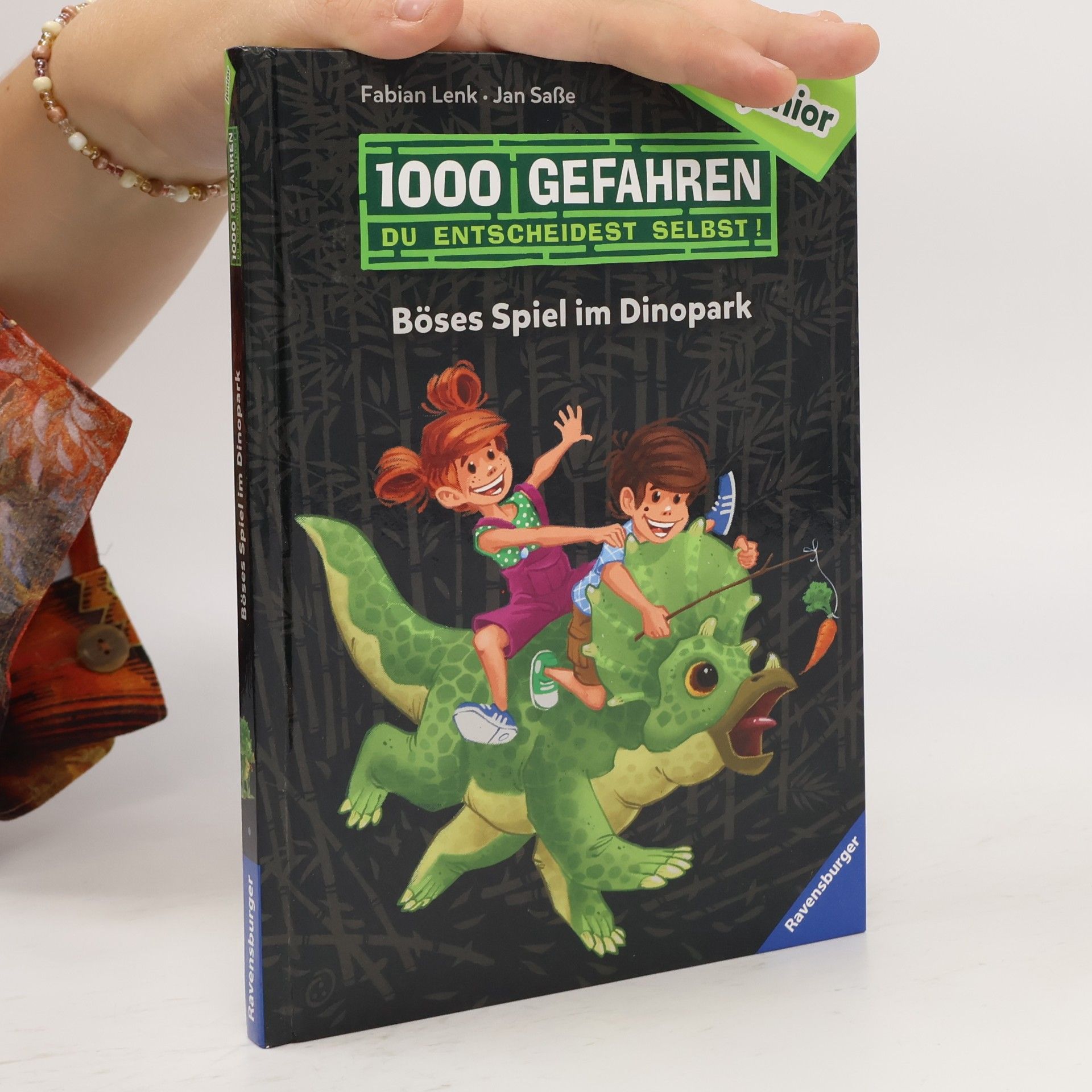 Fabian Lenk 1000 Gefahren junior. Böses Spiel im Dinopark