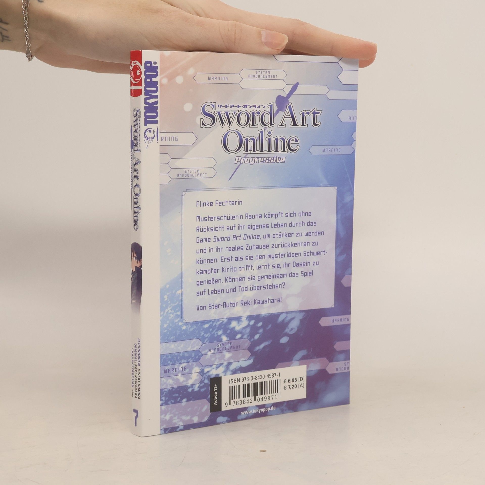 Reki Kawahara Sword Art Online Progressive
