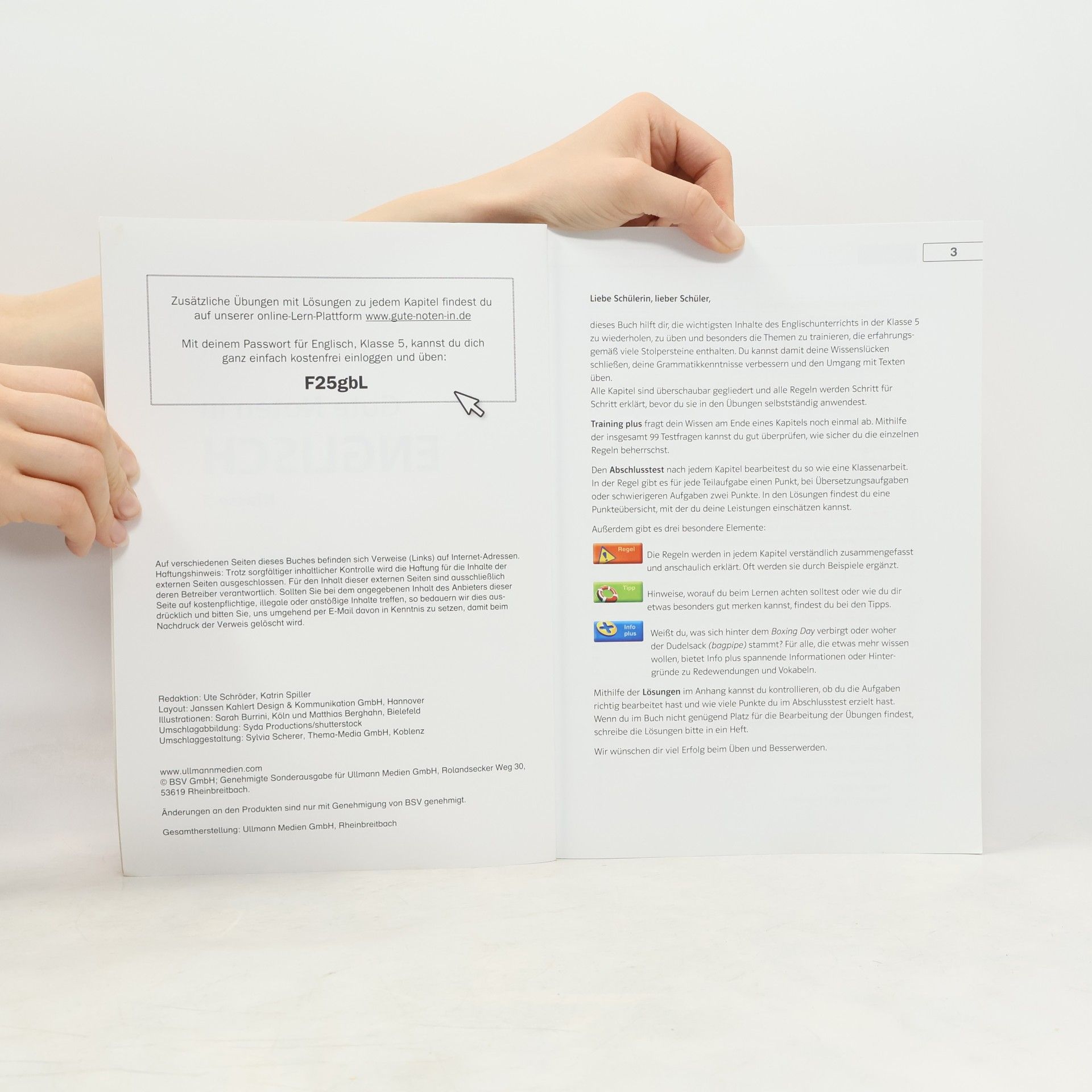 Autorenkollektiv Gute Noten in Englisch (5. Klasse)