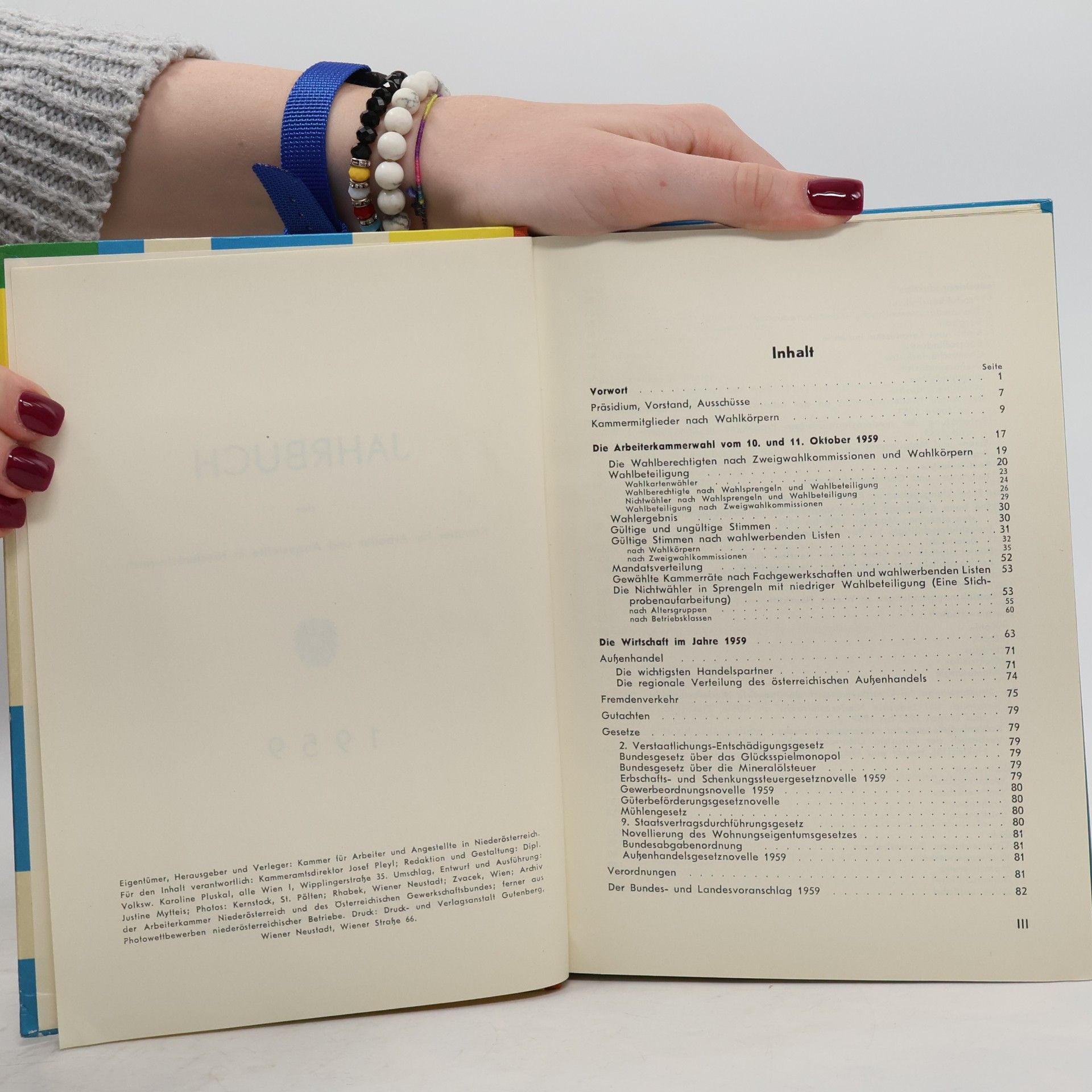 kolektiv Jahrbuch 1959