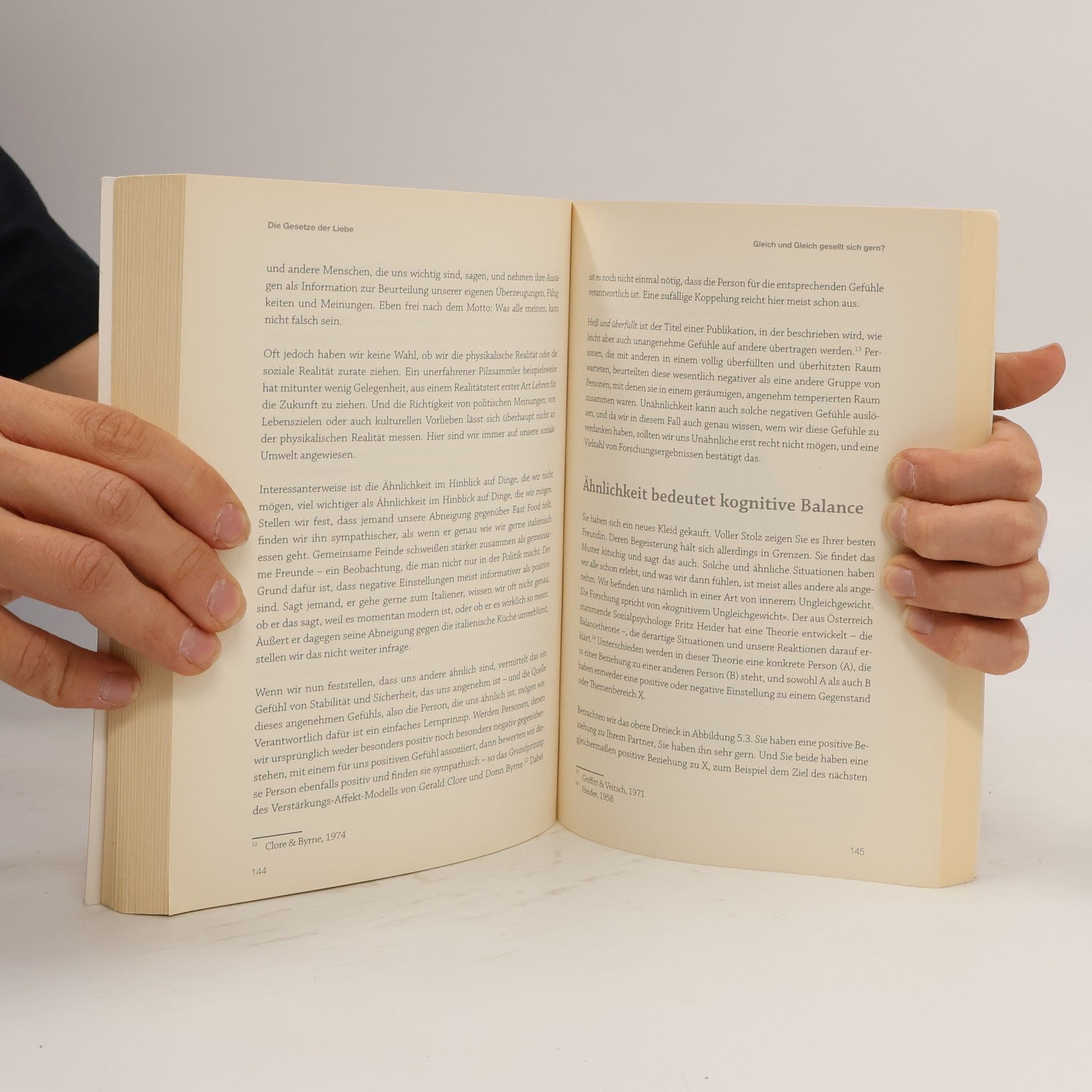 Manfred Hassebrauck Die Gesetze der Liebe