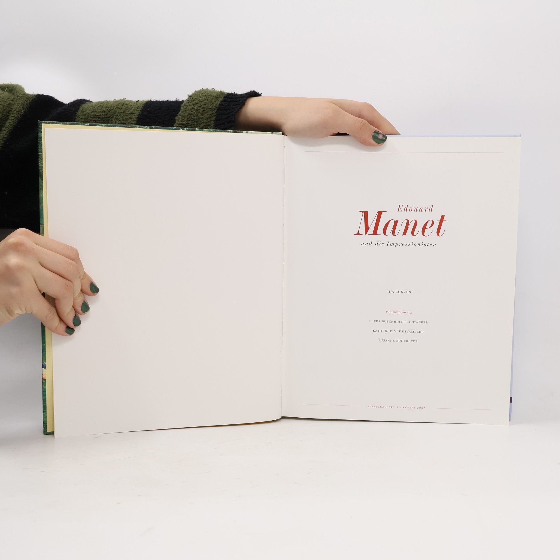 Ina Conzen Edouard Manet und die Impressionisten