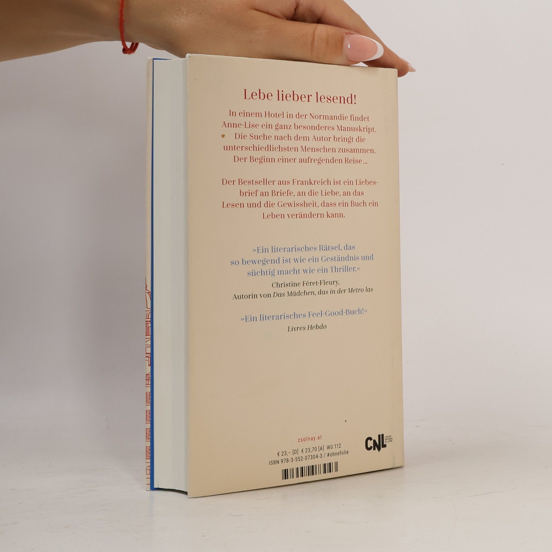 Cathy Bonidan Das Glück auf der letzten Seite