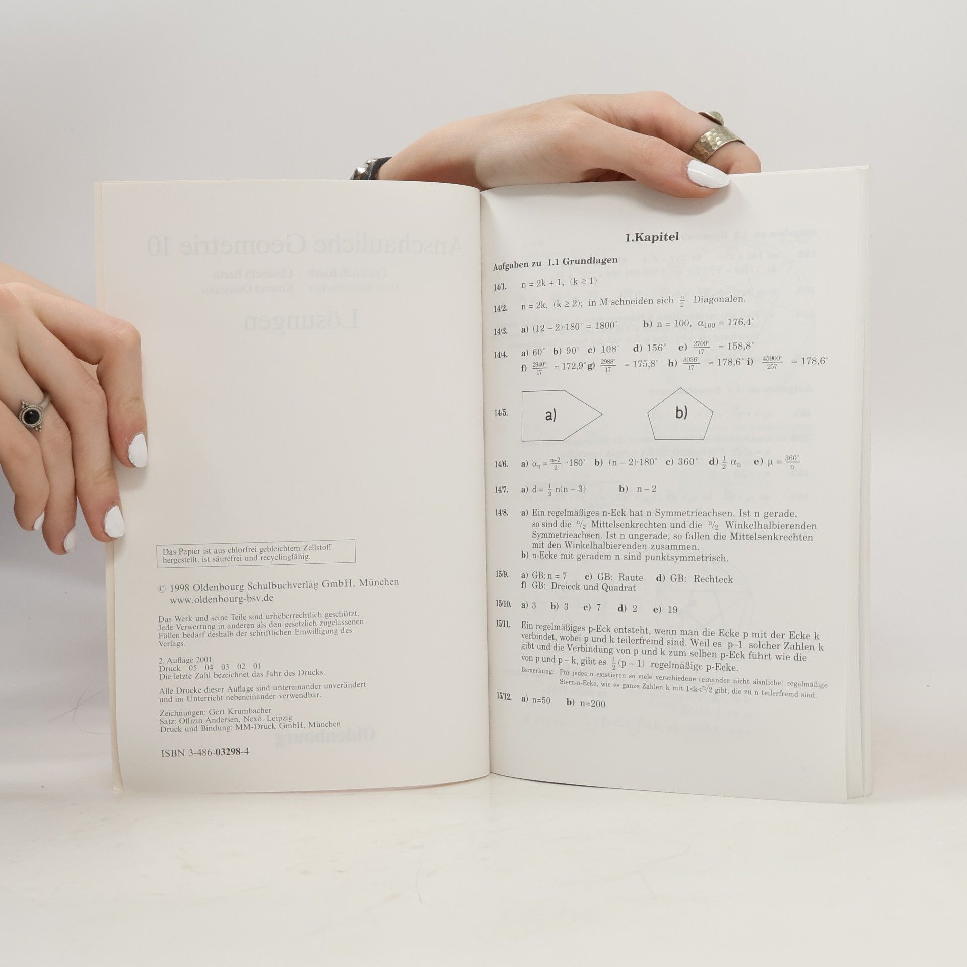 Elisabeth Barth Anschauliche Geometrie